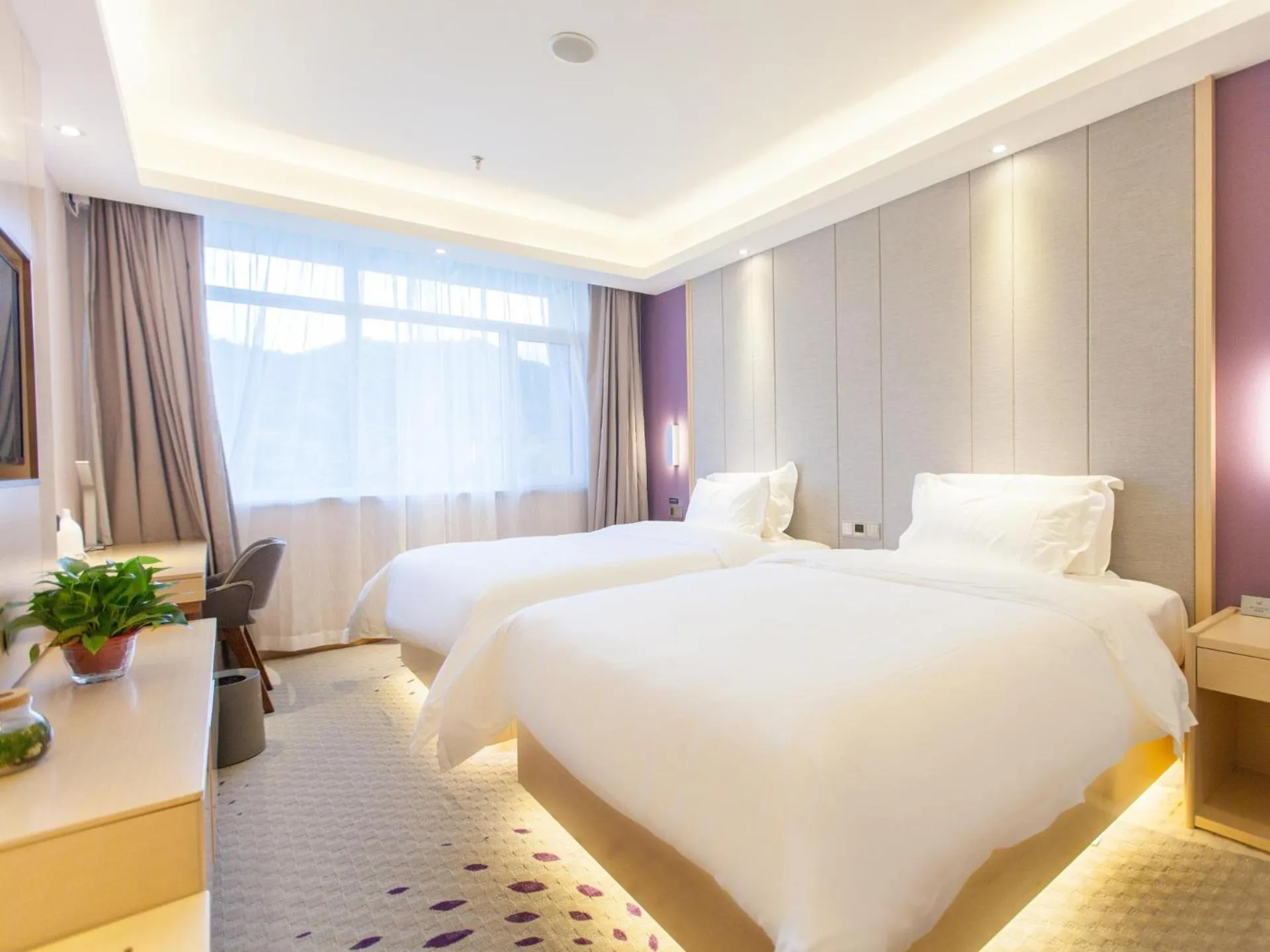 Bed in Lavande Hotel (Chengde Mountain Resort Waiba Temple Branch)