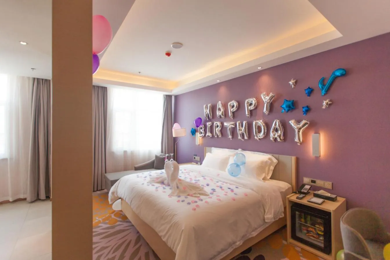 Bed in Lavande Hotel (Chengde Mountain Resort Waiba Temple Branch)