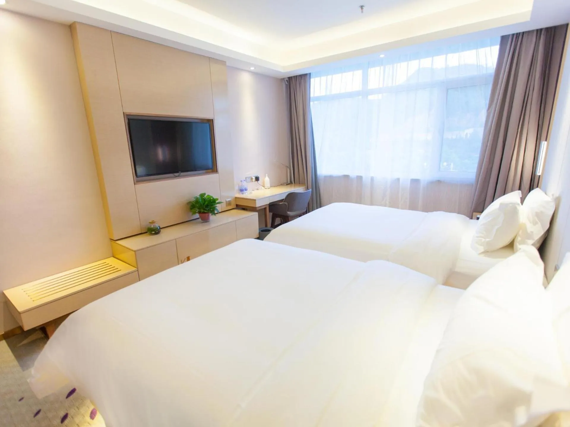 Bed in Lavande Hotel (Chengde Mountain Resort Waiba Temple Branch)