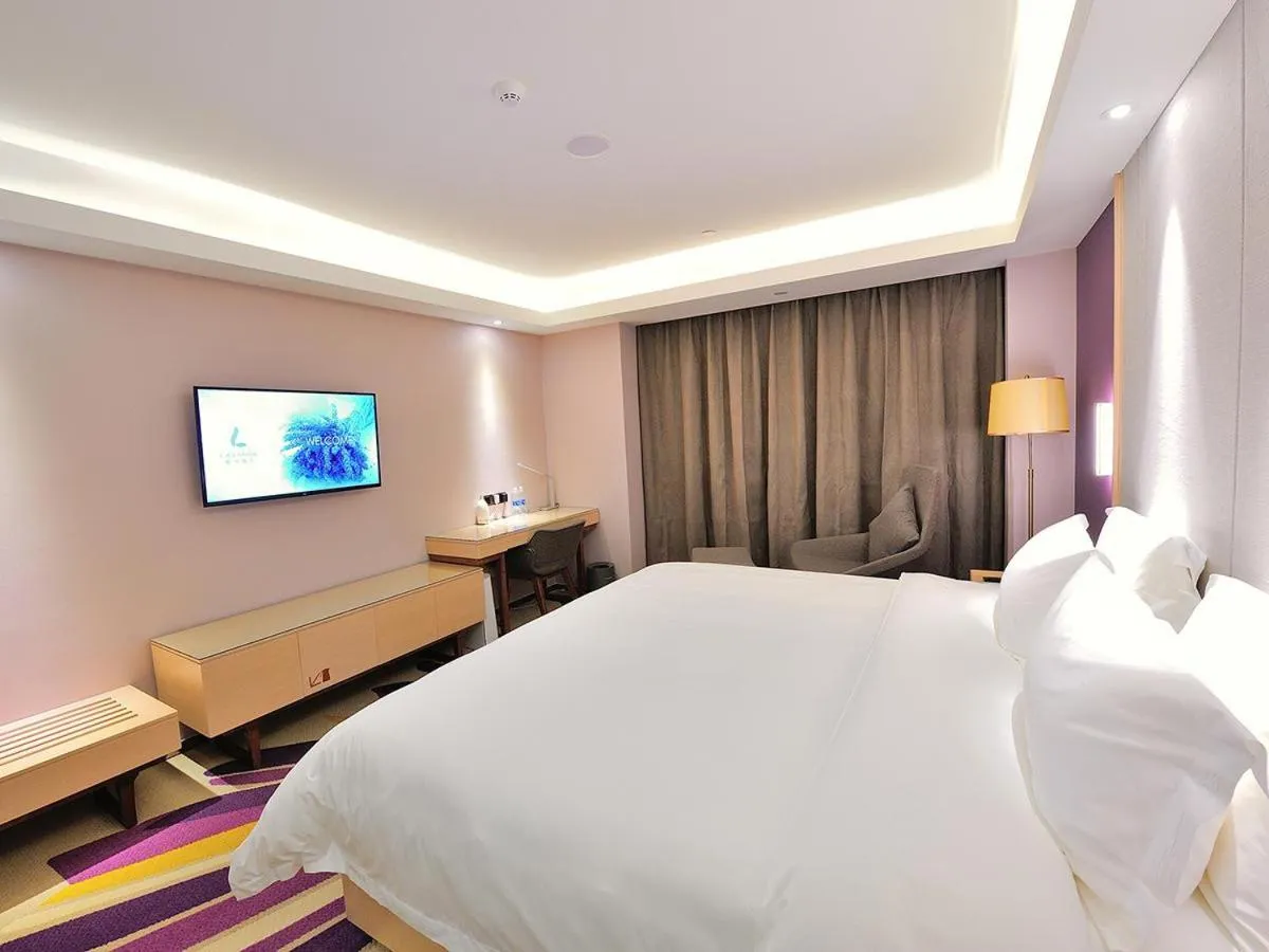 Bed in Lavande Hotel (Siping Wanda Plaza Branch)