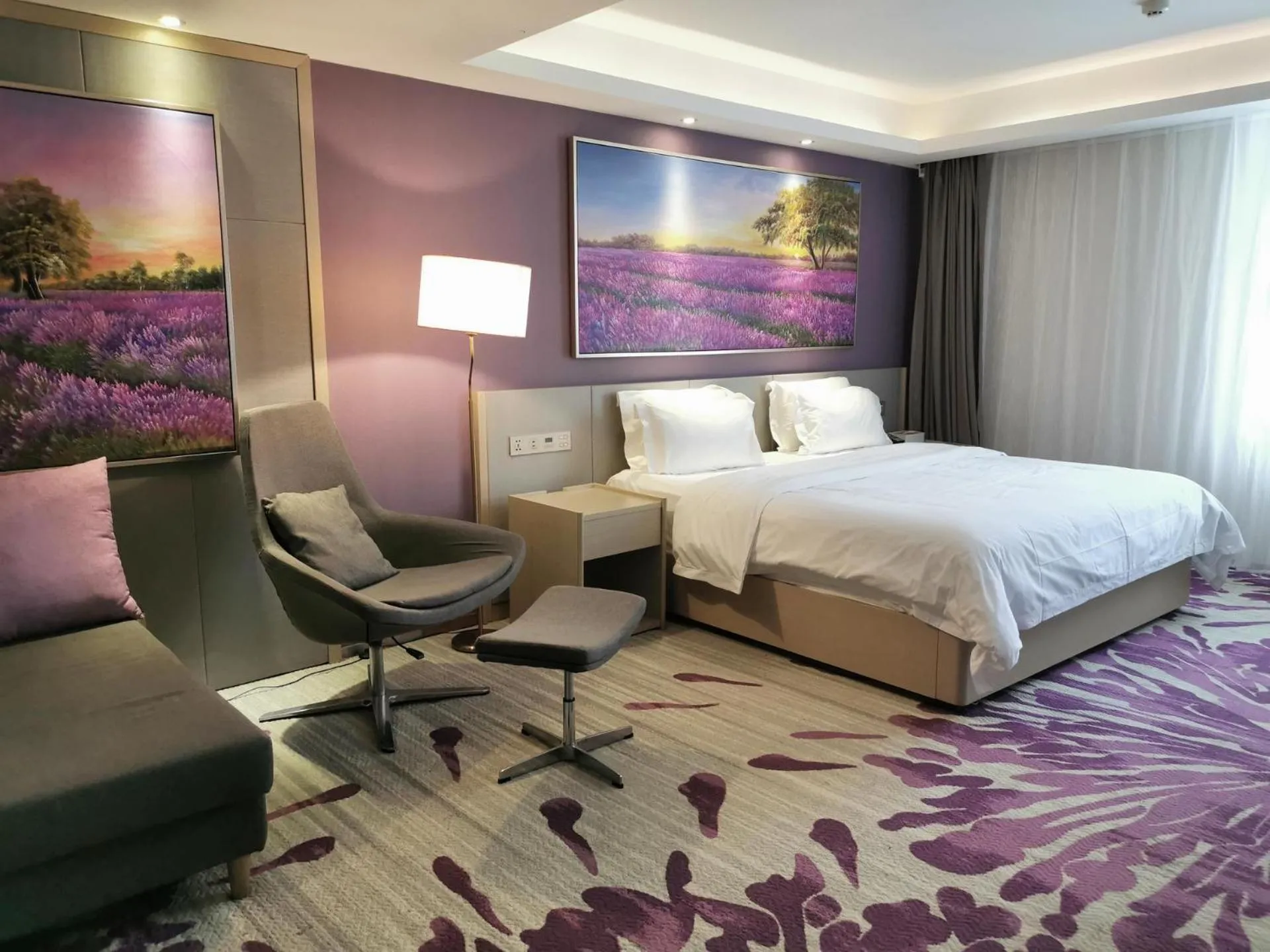 Bed in Lavande Hotel (Changchun Yiqi Branch)