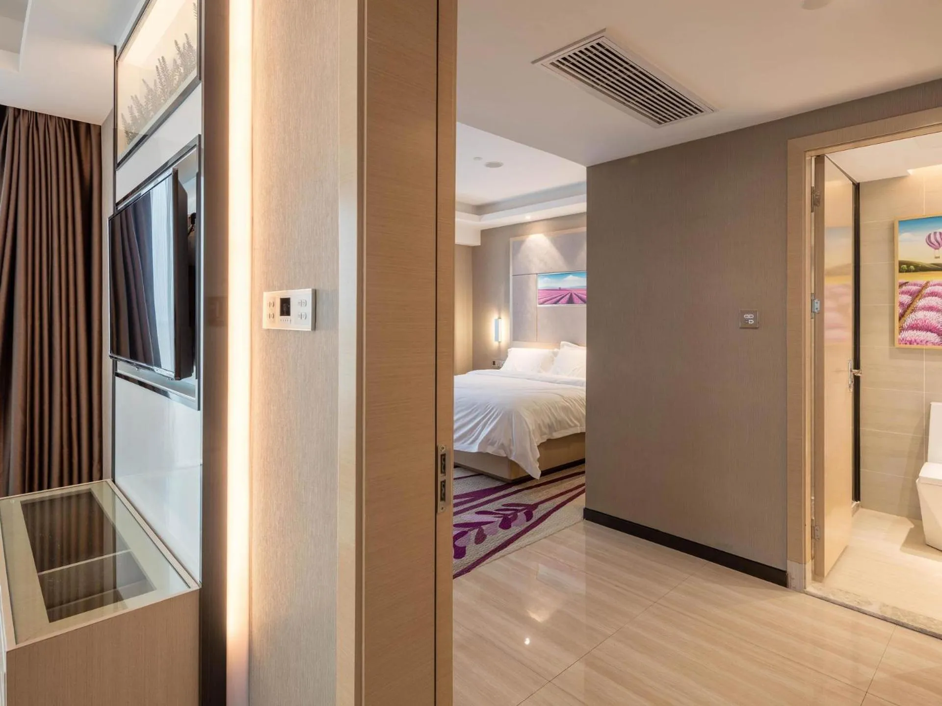 Bed in Lavande Hotel (Ganzhou Railway Station Branch)