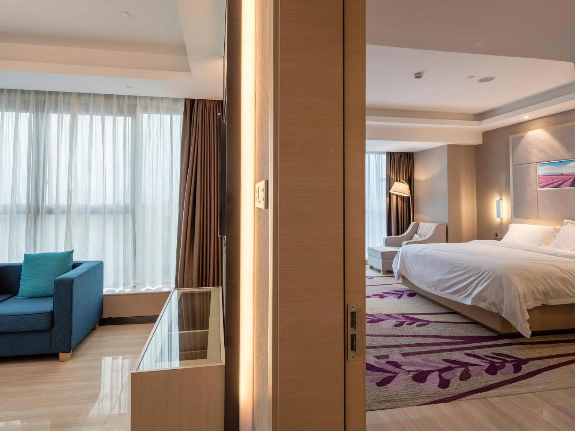 Bed in Lavande Hotel (Ganzhou Railway Station Branch)