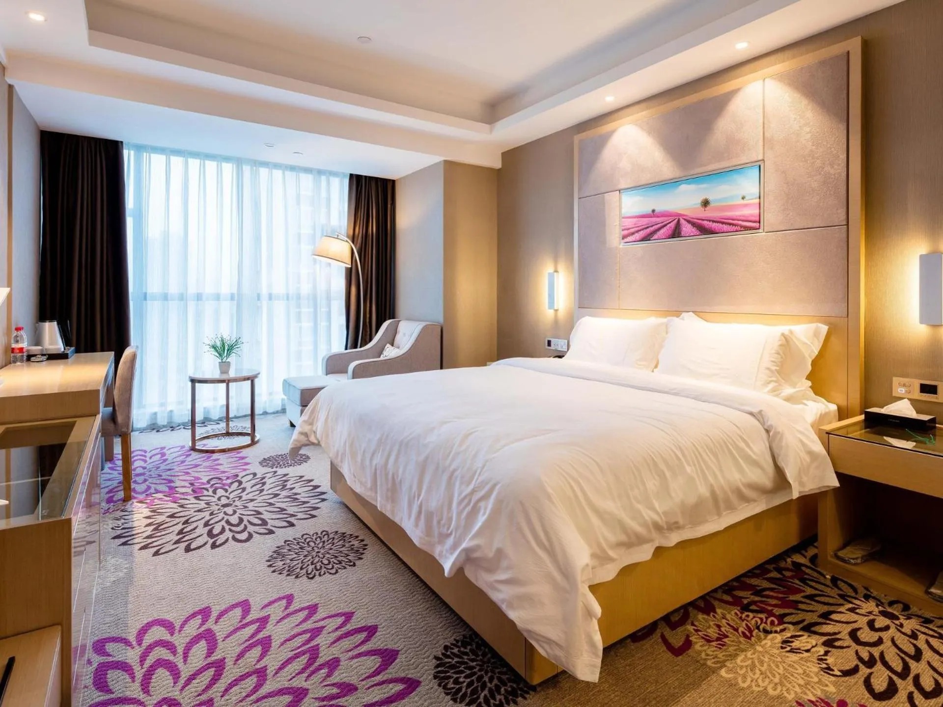 Bed in Lavande Hotel (Ganzhou Railway Station Branch)