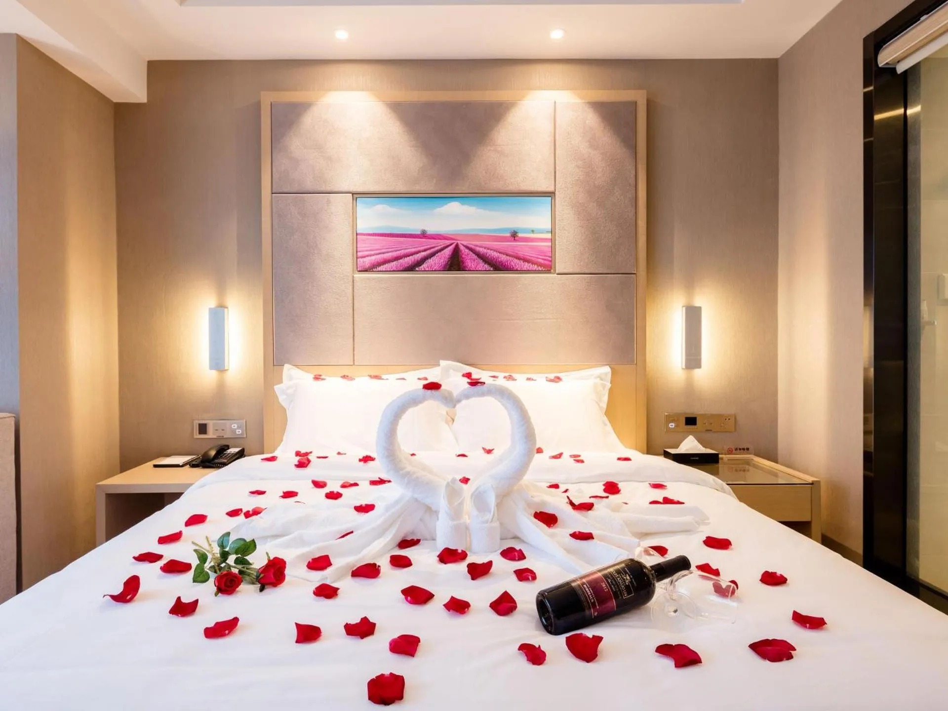 Bed in Lavande Hotel (Ganzhou Railway Station Branch)