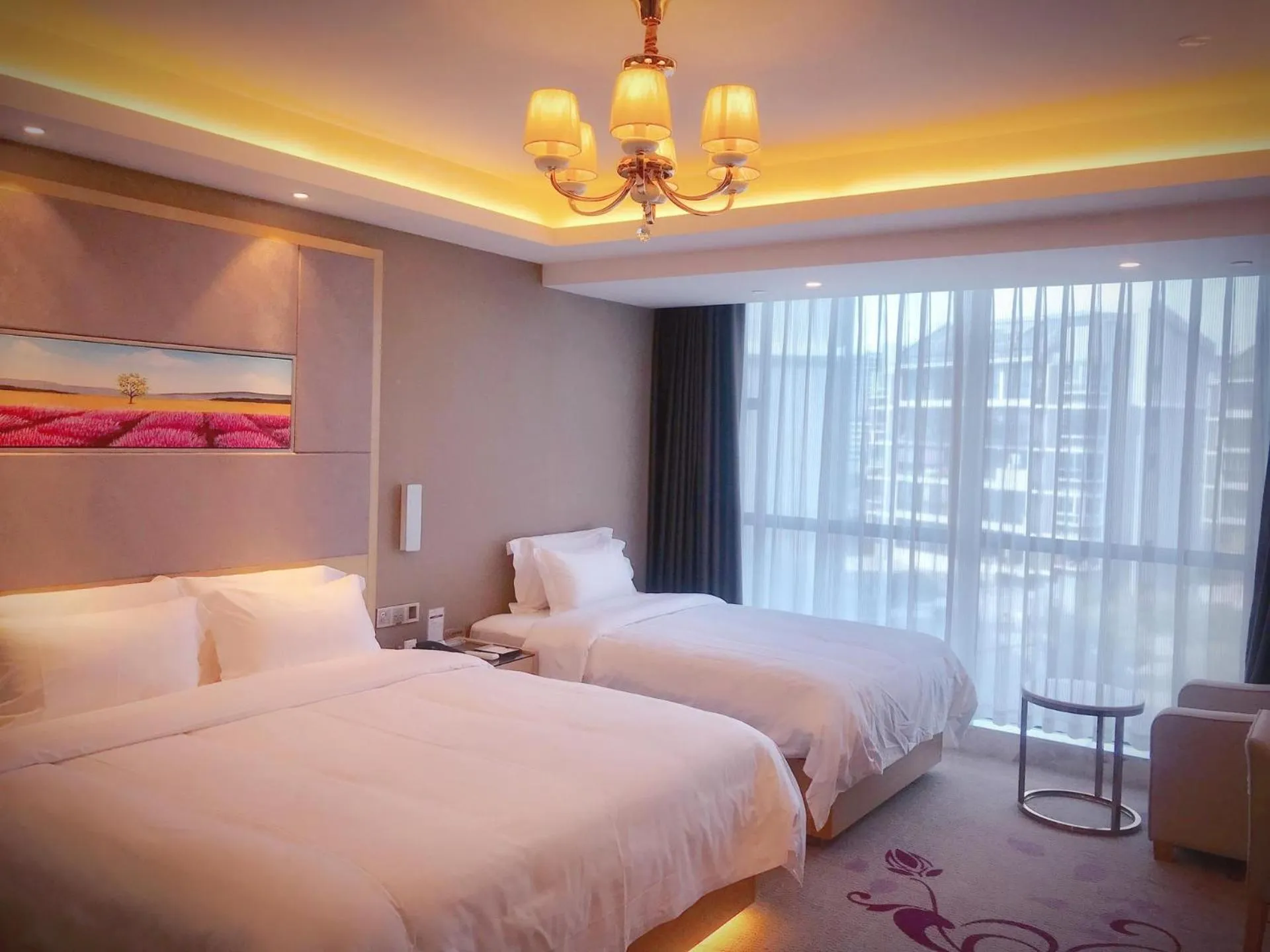 Bed in Lavande Hotel (Ganzhou Railway Station Branch)