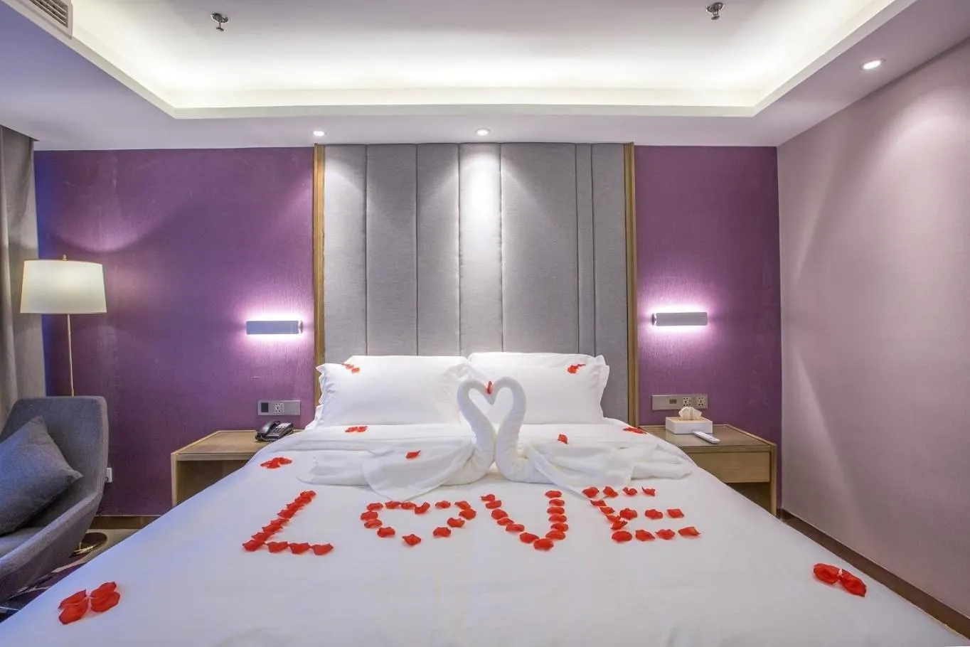 Bed in Lavande Hotel (Fuzhou Wanda Branch)