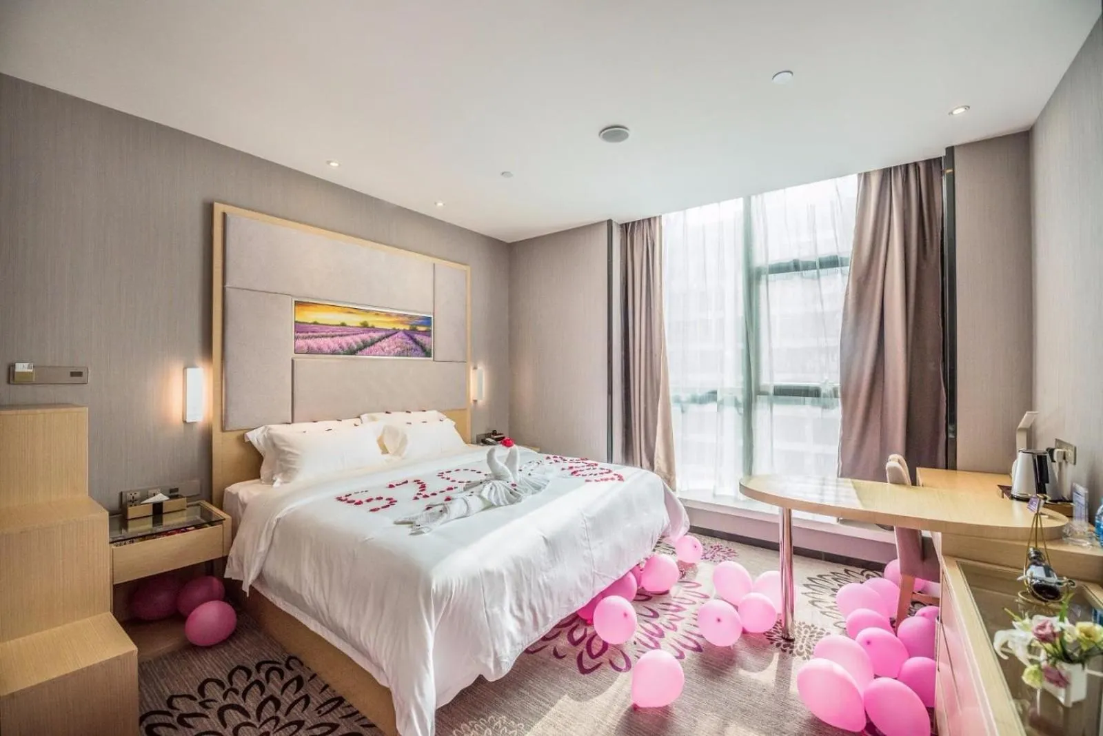 Bed in Lavande Hotel (Liupanshui Ancient Town Branch)