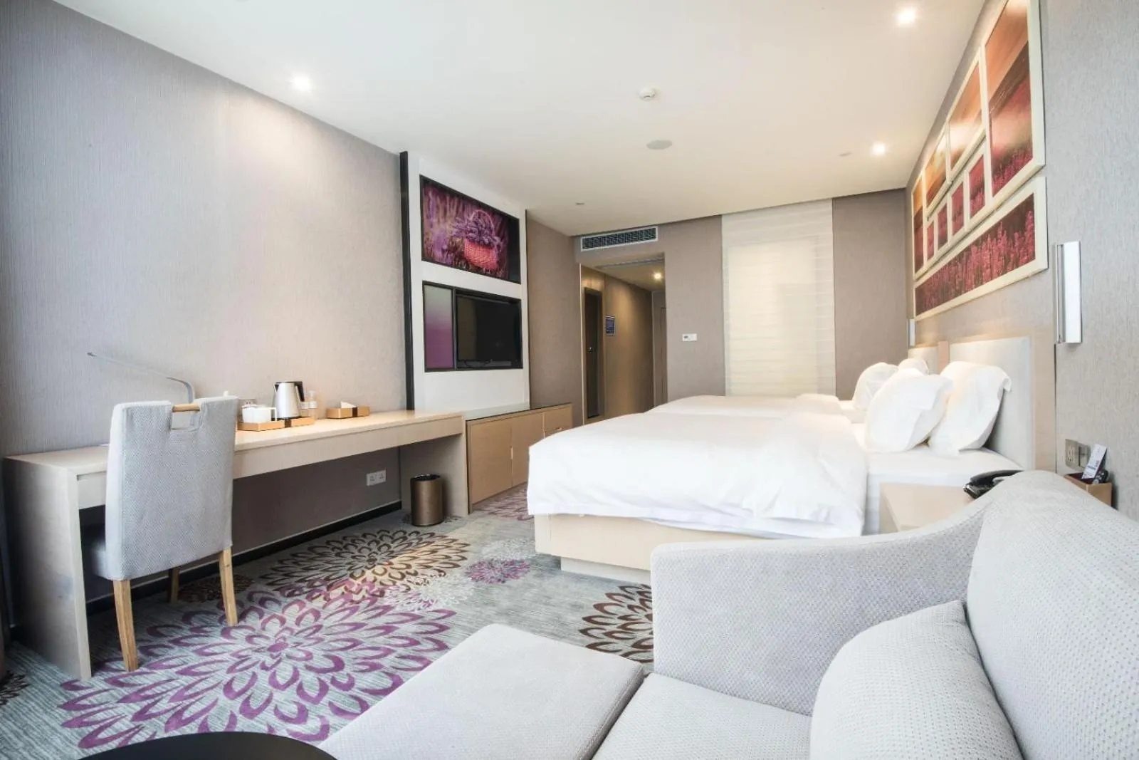 Bed in Lavande Hotel (Liupanshui Ancient Town Branch)