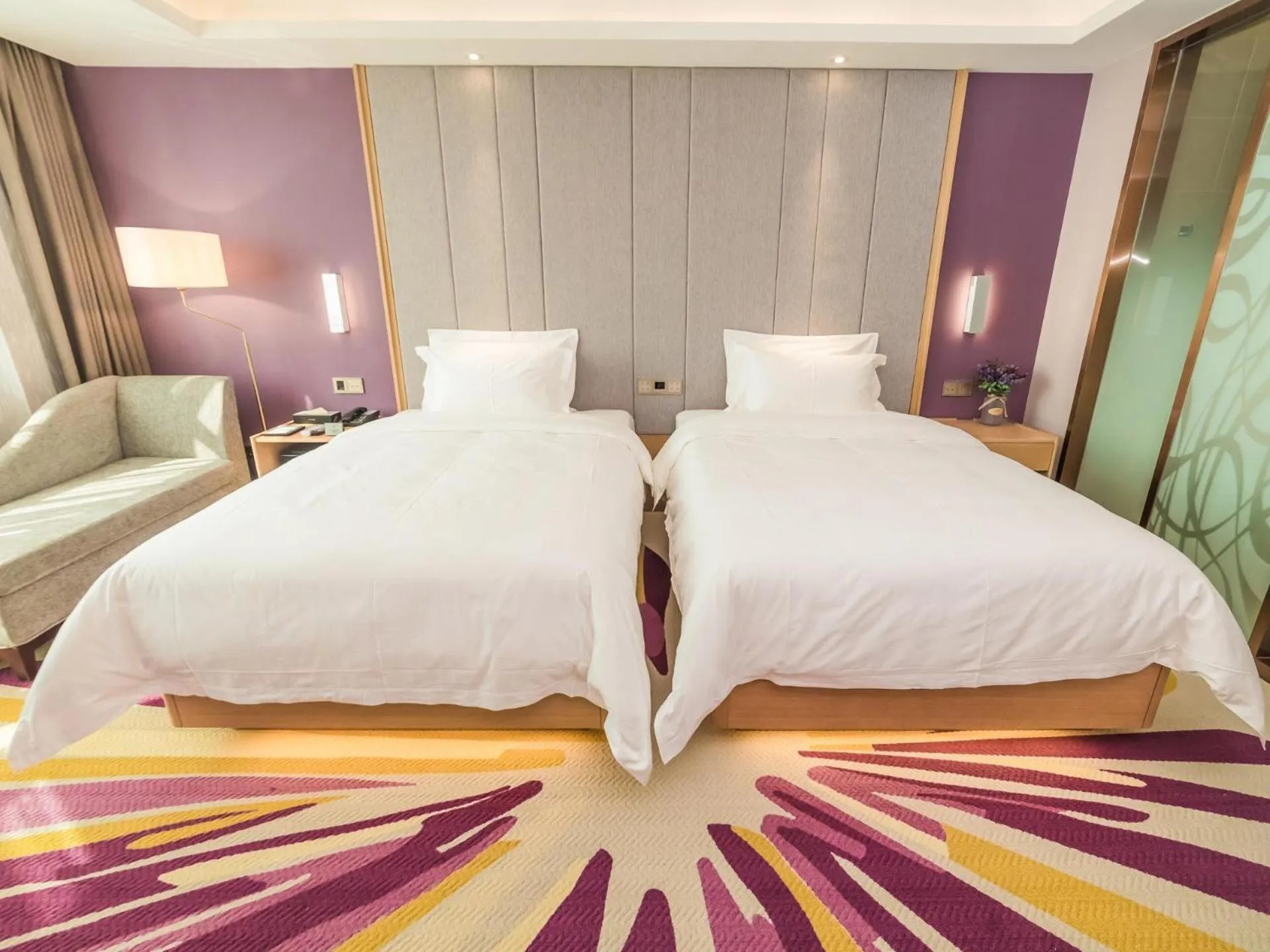 Bed in Lavande Hotel (Binzhou Huanghe 8th Road, People's Hospital Branch)