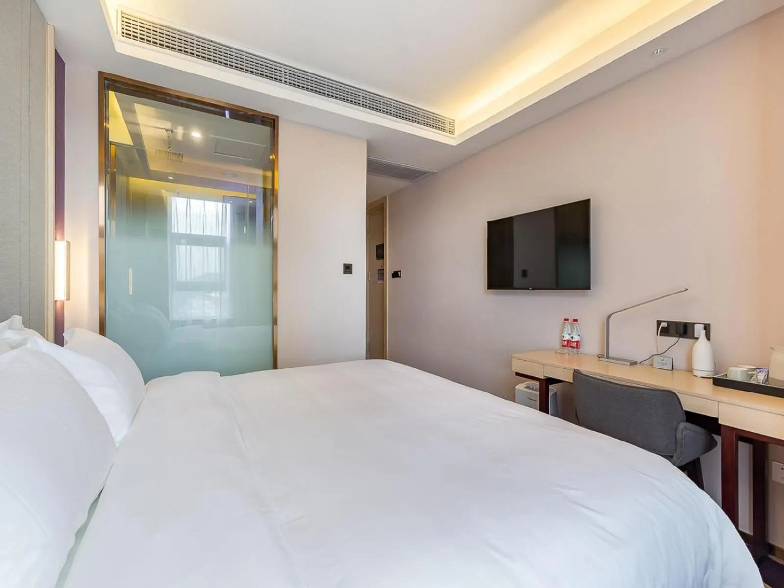 Bed in Lavande Hotel Xuzhou Junsheng Plaza