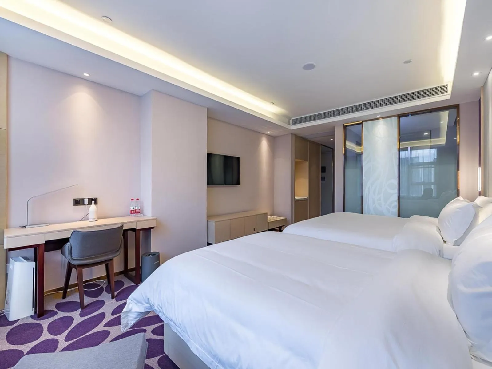 Bed in Lavande Hotel Xuzhou Junsheng Plaza