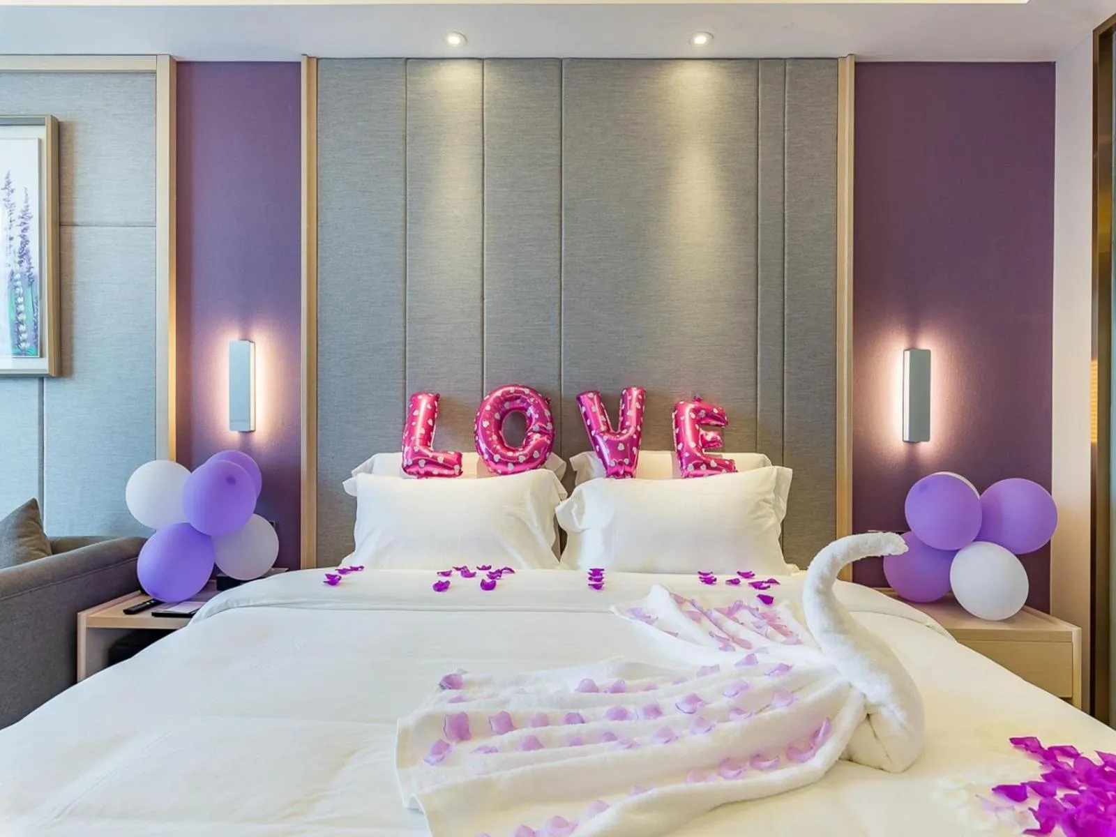 Bed in Lavande Hotel Xuzhou Junsheng Plaza