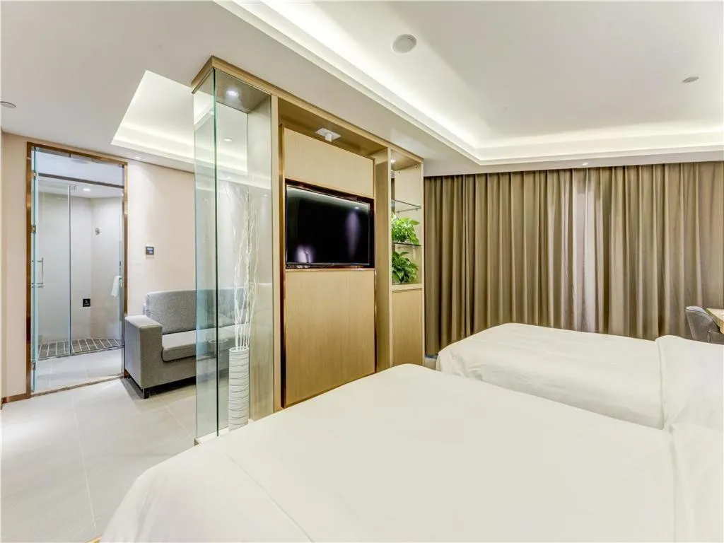 Bed in Lavande Hotel Tangshan Convention and Exhibition Yuanyang City