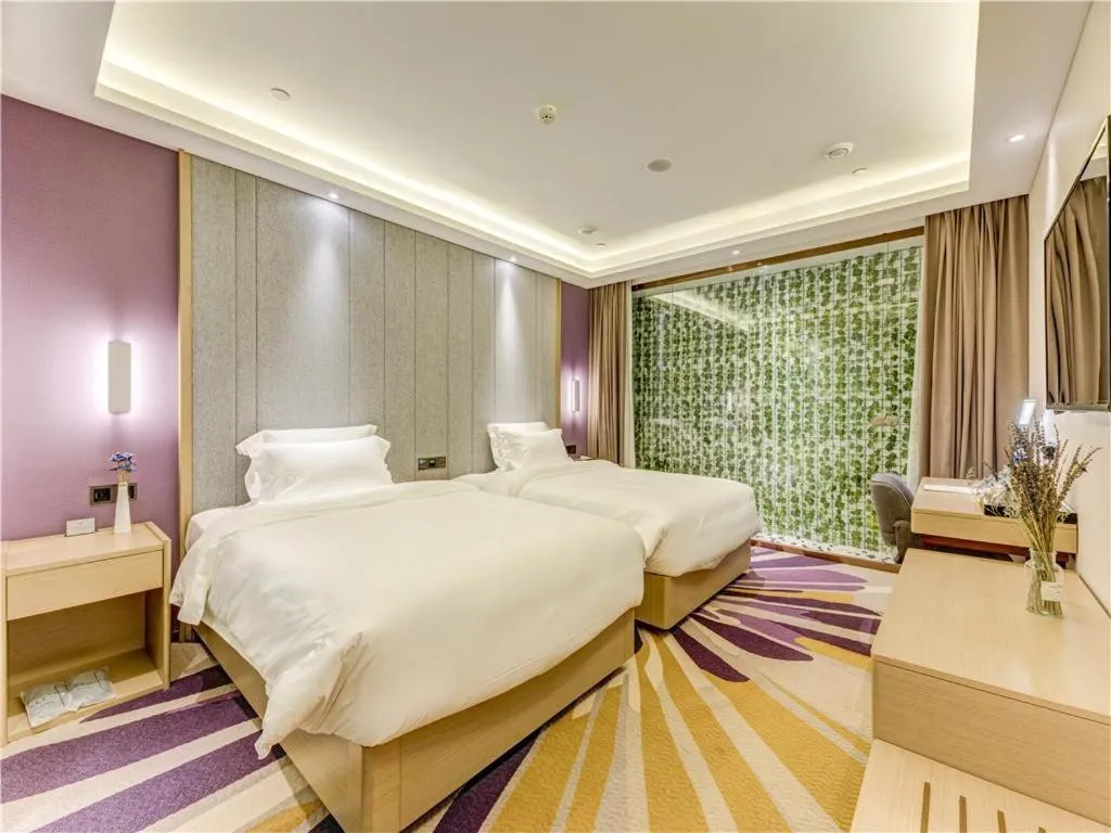 Bed in Lavande Hotel Tangshan Convention and Exhibition Yuanyang City
