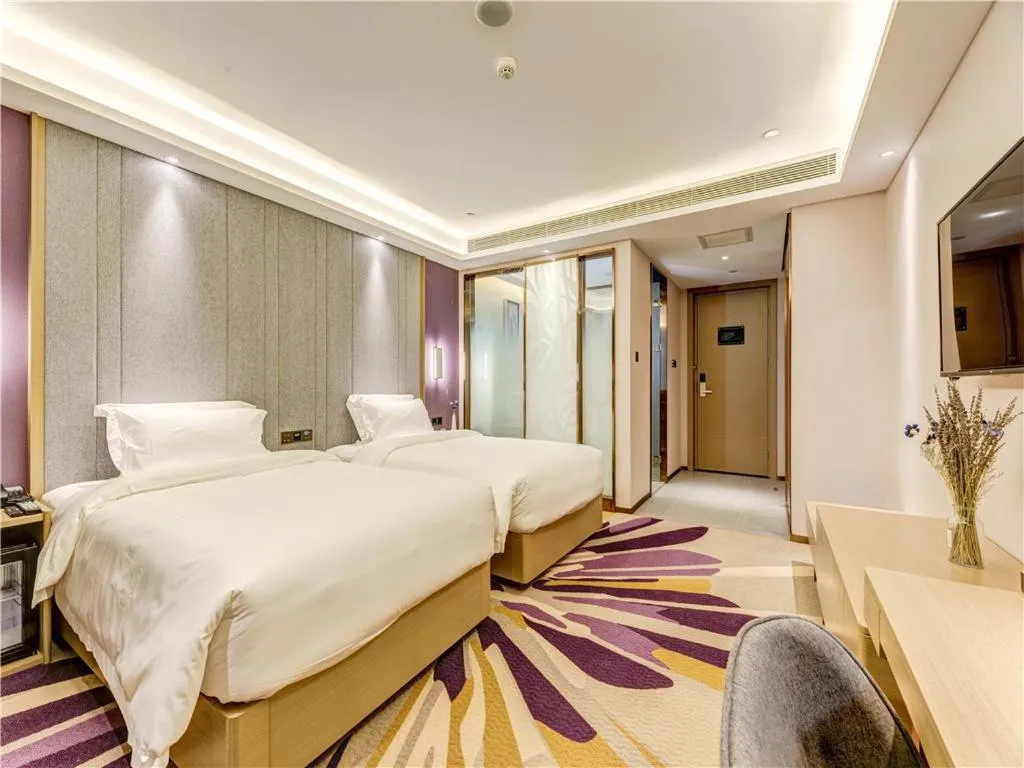 Bed in Lavande Hotel Tangshan Convention and Exhibition Yuanyang City