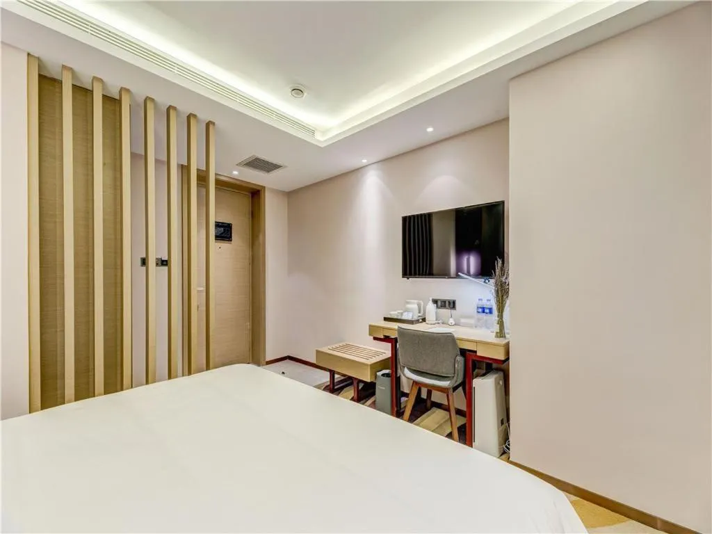 Bed in Lavande Hotel Tangshan Convention and Exhibition Yuanyang City