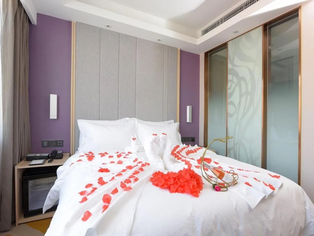 Bed in Lavande Hotel Changchun Hangkong University Fanrong Road Metro Station