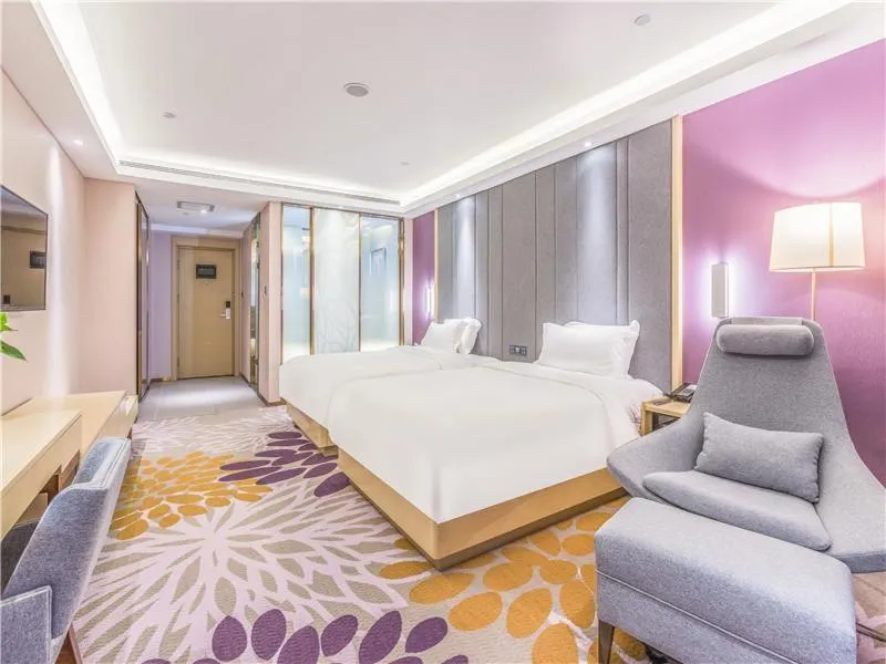 Bed in Lavande Hotel Langfang Dacheng Xinda Xintiandi Plaza