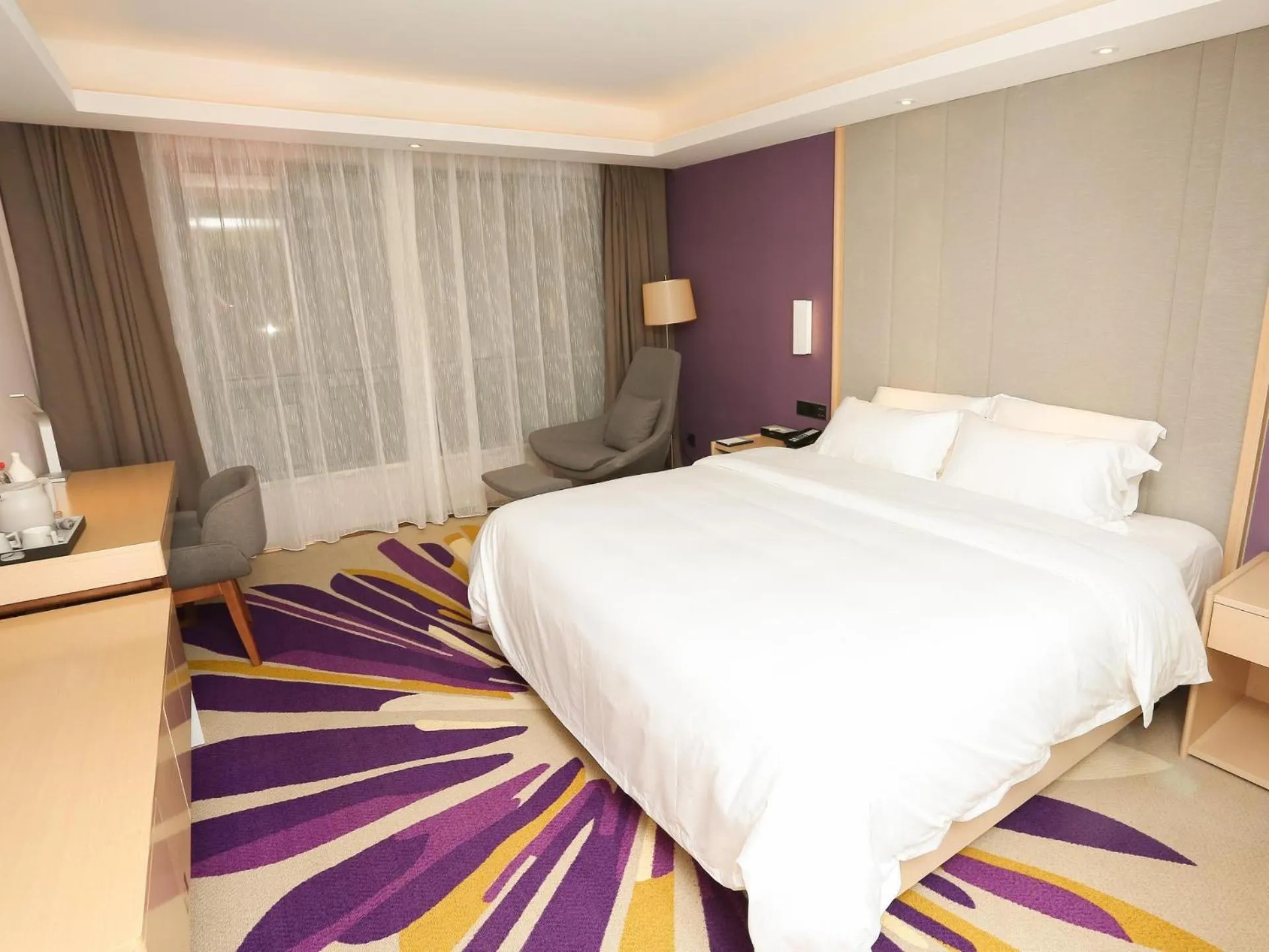 Bed in Lavande Hotel Zhoushan Putuo