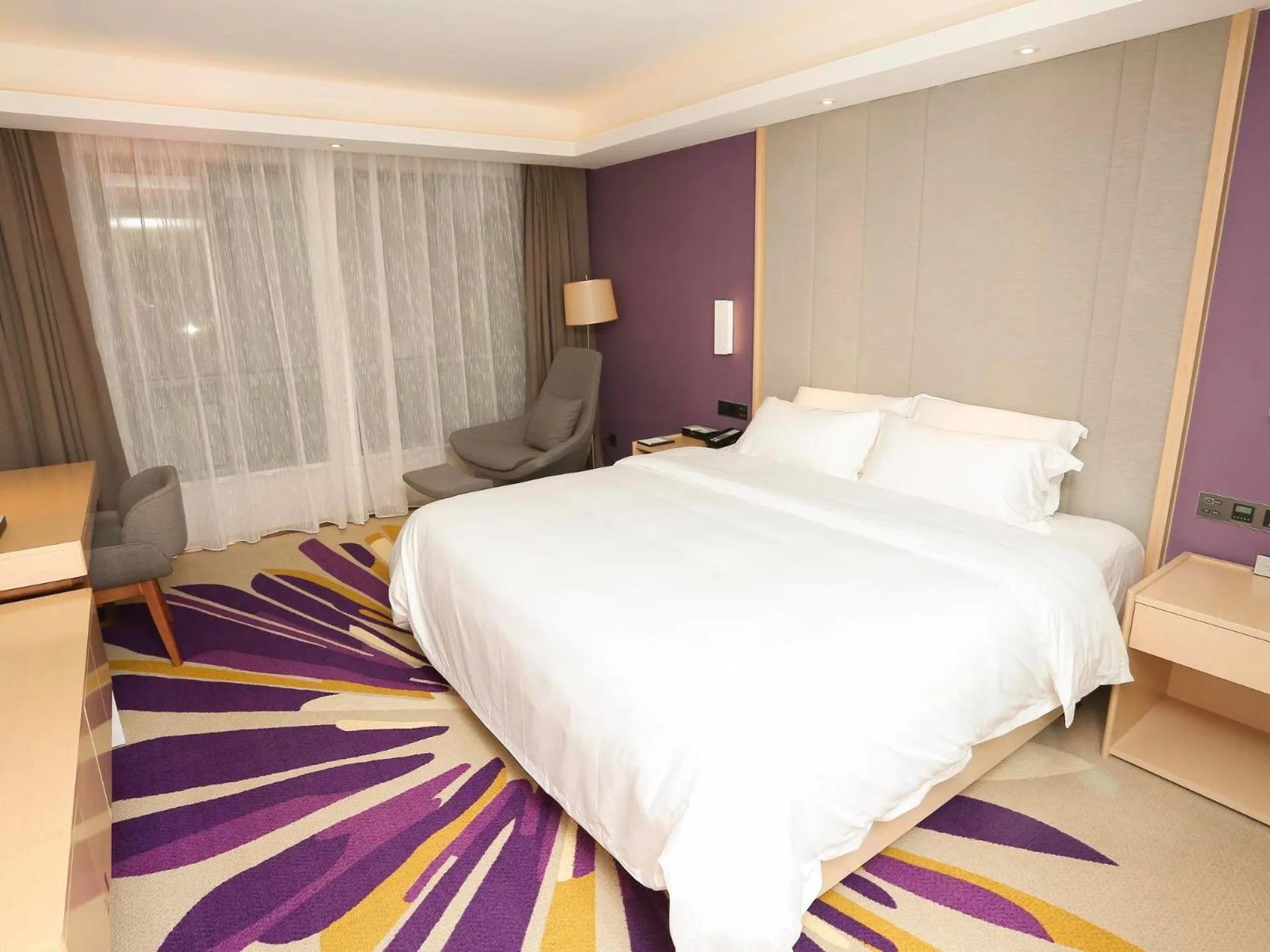 Bed in Lavande Hotel Zhoushan Putuo