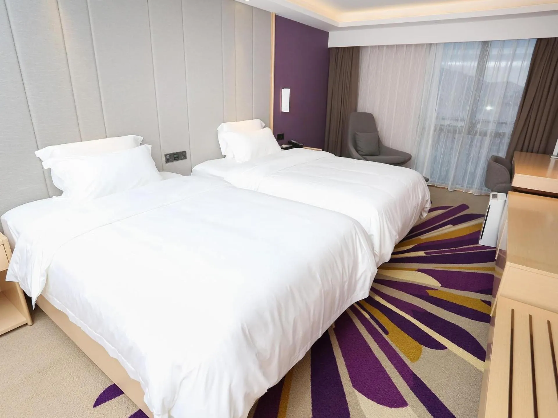Bed in Lavande Hotel Zhoushan Putuo