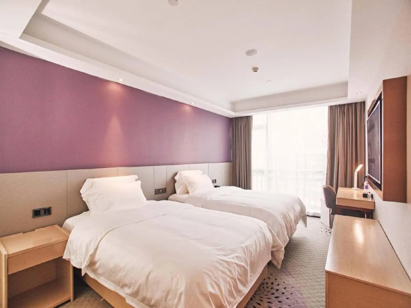 Bed in Lavande Hotel Ningbo Railway Station North Square