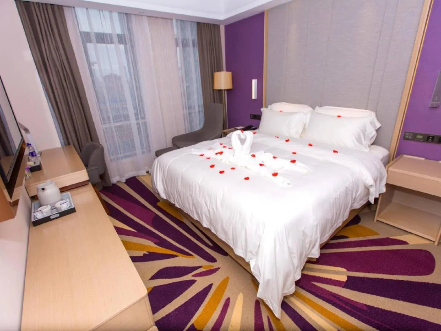 Bed in Lavande Hotel Ningbo Railway Station North Square