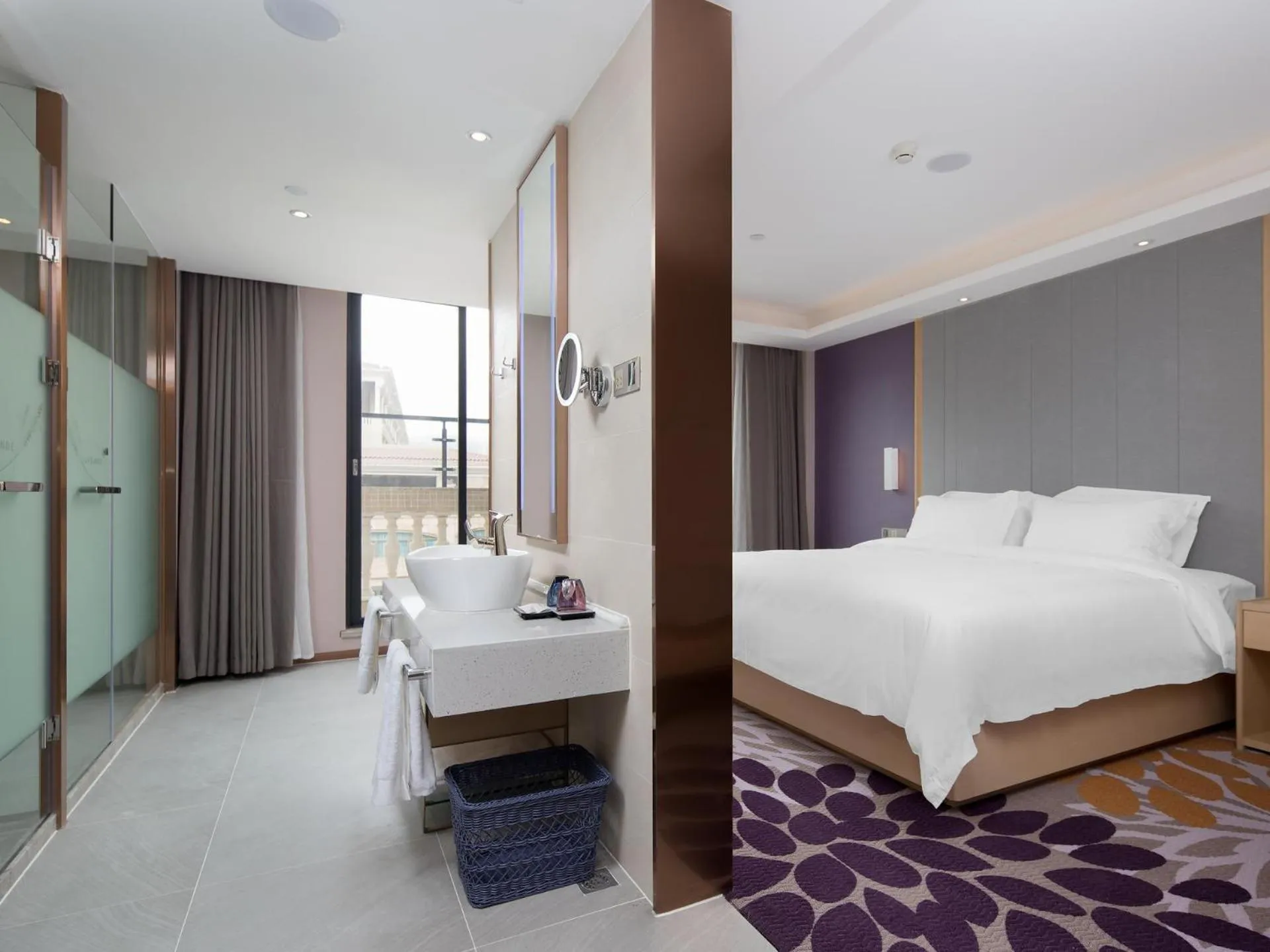 Bed in Lavande Hotel Yangchun Donghu