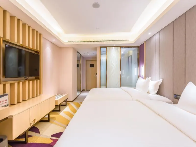 Bed in Lavande Hotel Langfang City Government