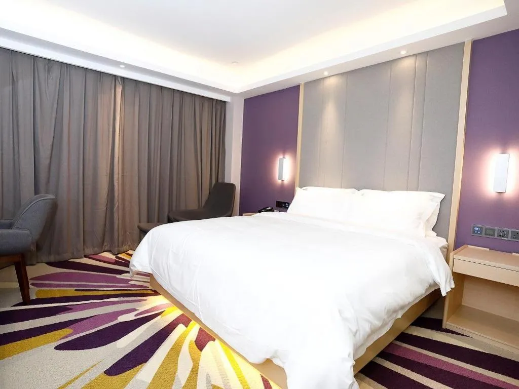 Bed in Lavande Hotel Jiujiang Jiujiang College