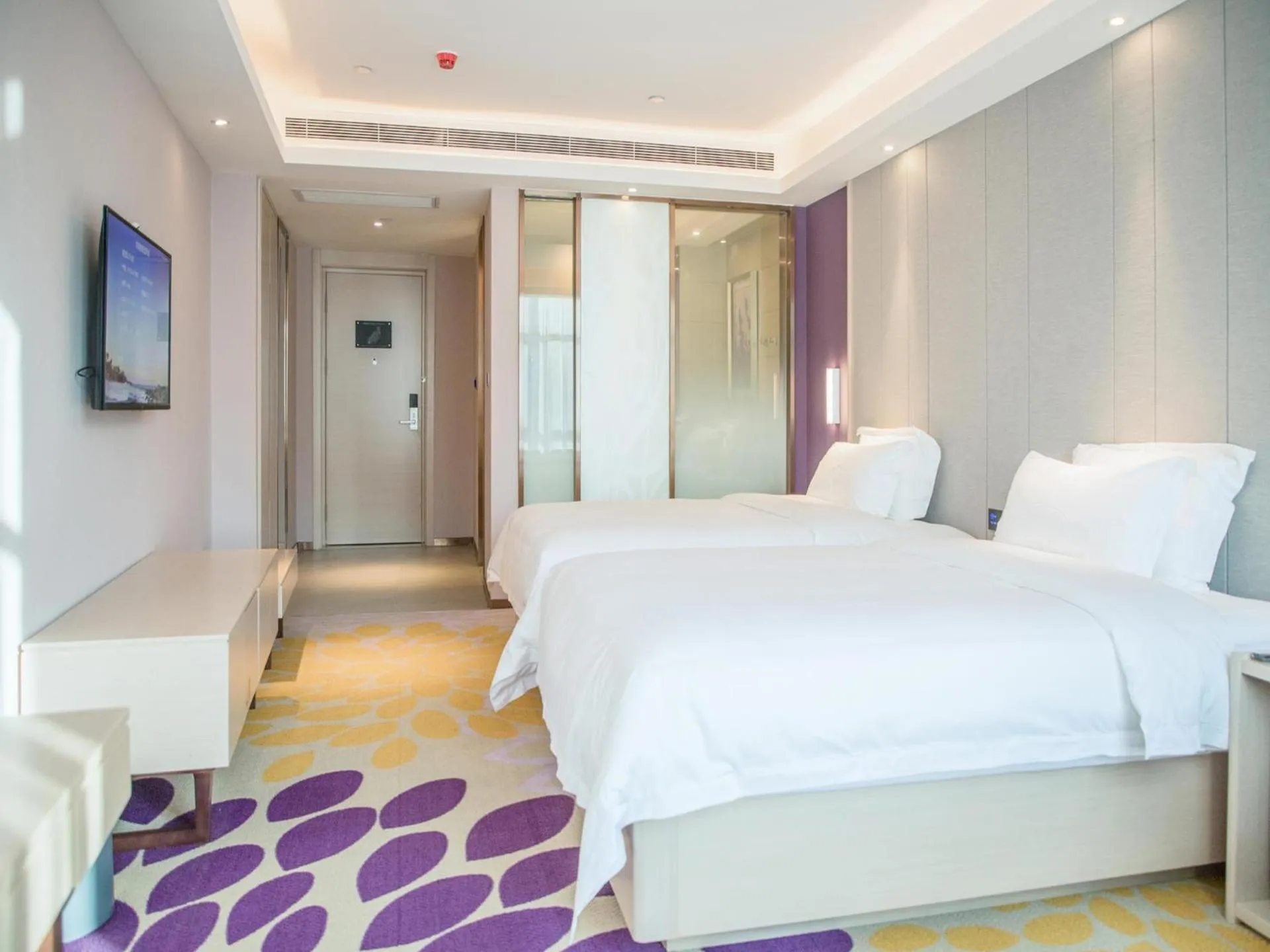 Bed in Lavande Hotel Cangzhou Kaiyuan Avenue Rongsheng Plaza