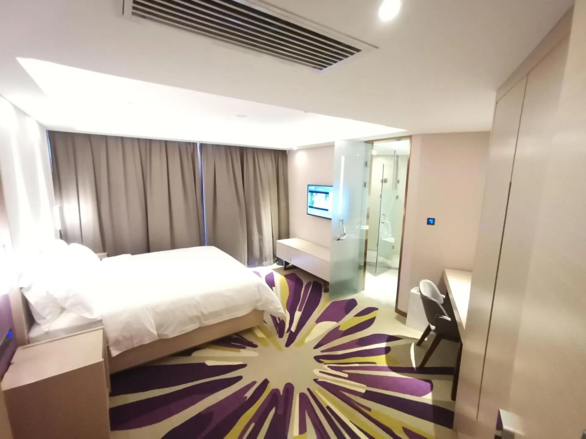 Bed in Lavande Hotel Cangzhou Kaiyuan Avenue Rongsheng Plaza