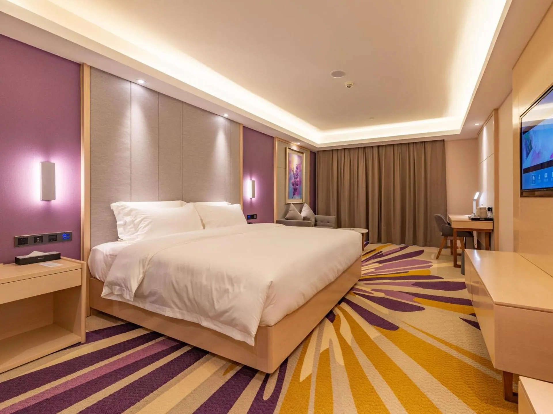 Bed in Lavande Hotel Heze University Road