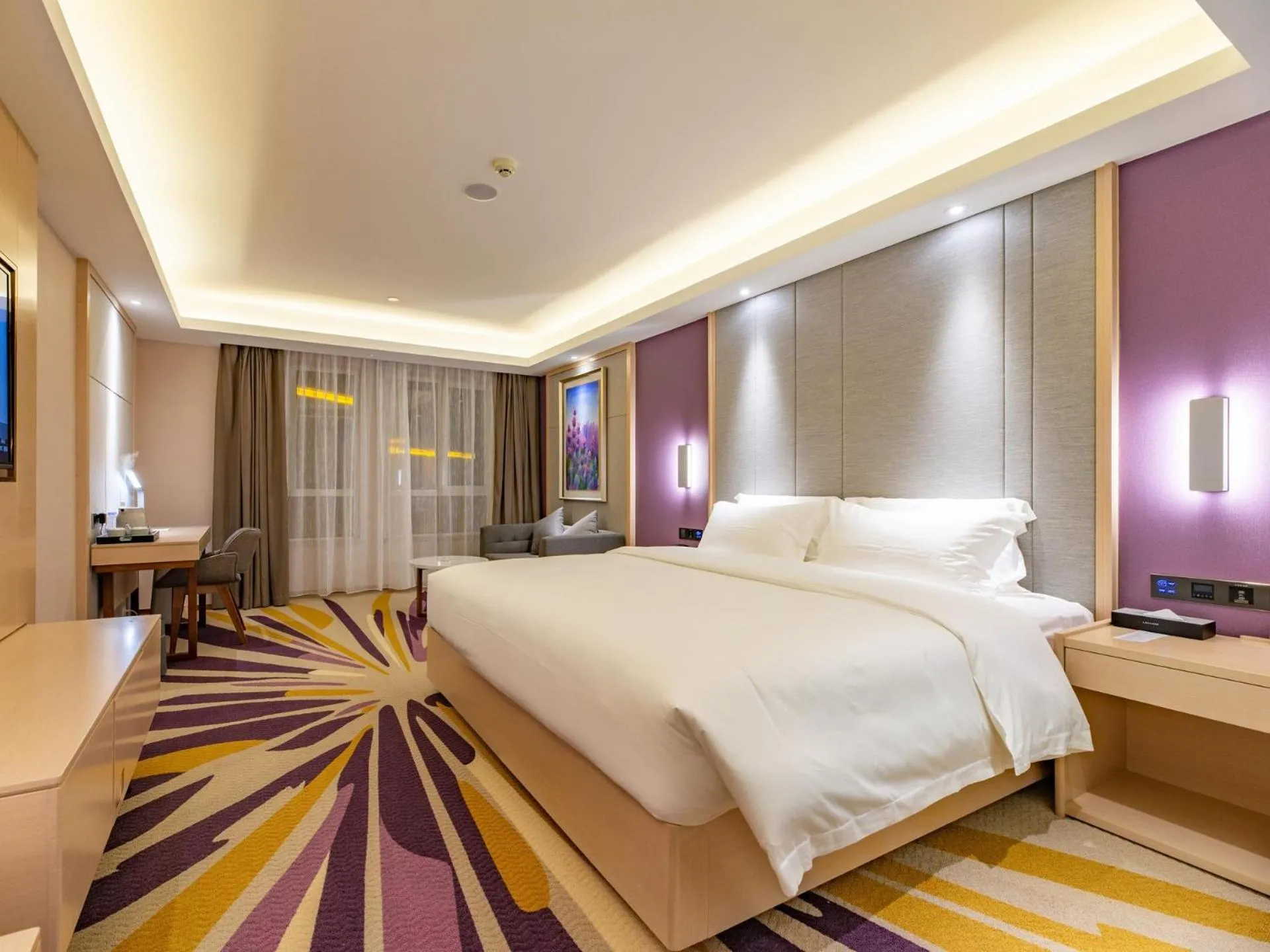 Bed in Lavande Hotel Heze University Road