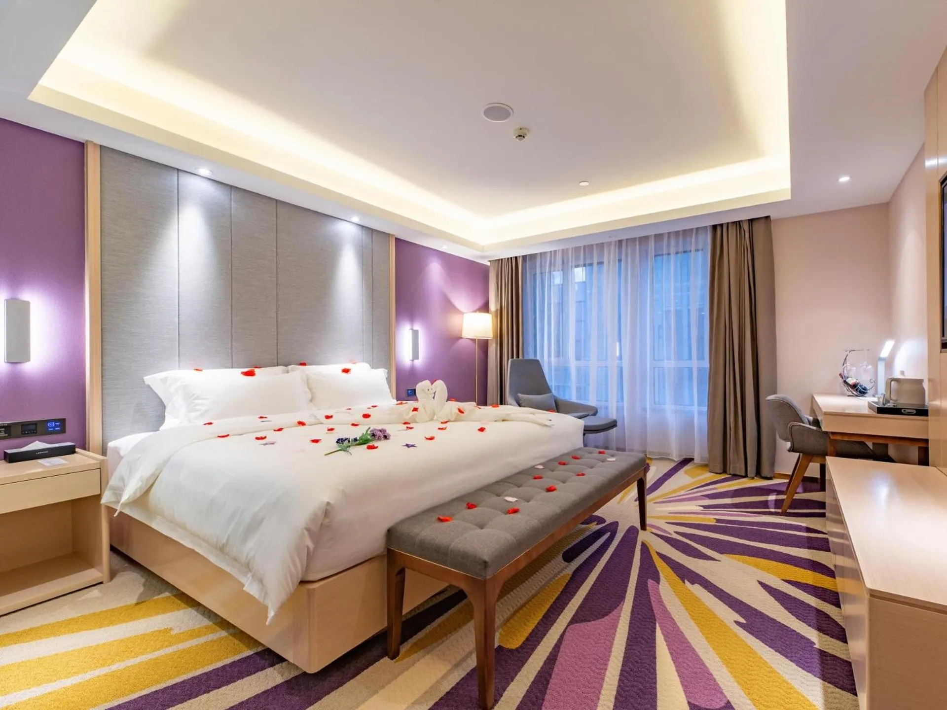 Bed in Lavande Hotel Heze University Road