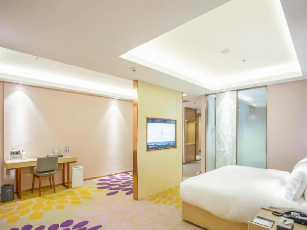 Bed in Lavande Hotel Jinzhou Jiefang Road Kaixuan Building