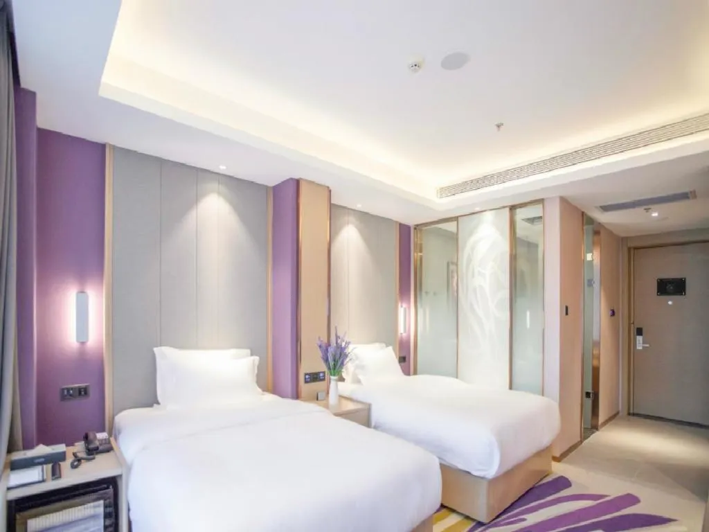Bed in Lavande Hotel Jinzhou Jiefang Road Kaixuan Building