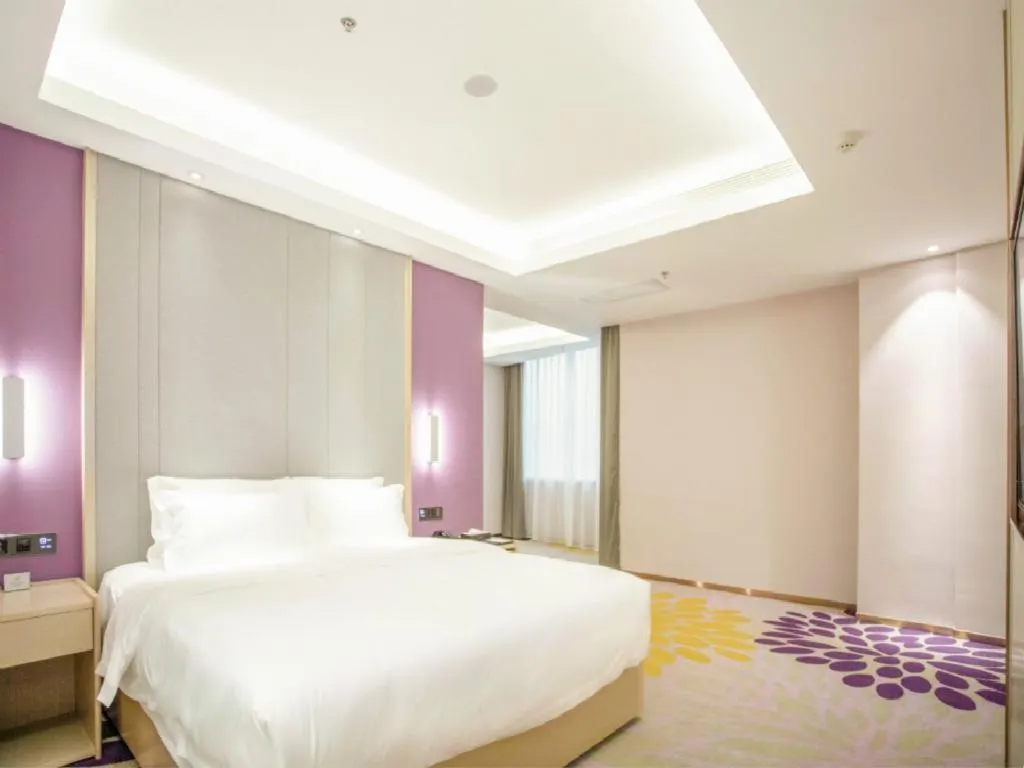 Bed in Lavande Hotel Jinzhou Jiefang Road Kaixuan Building