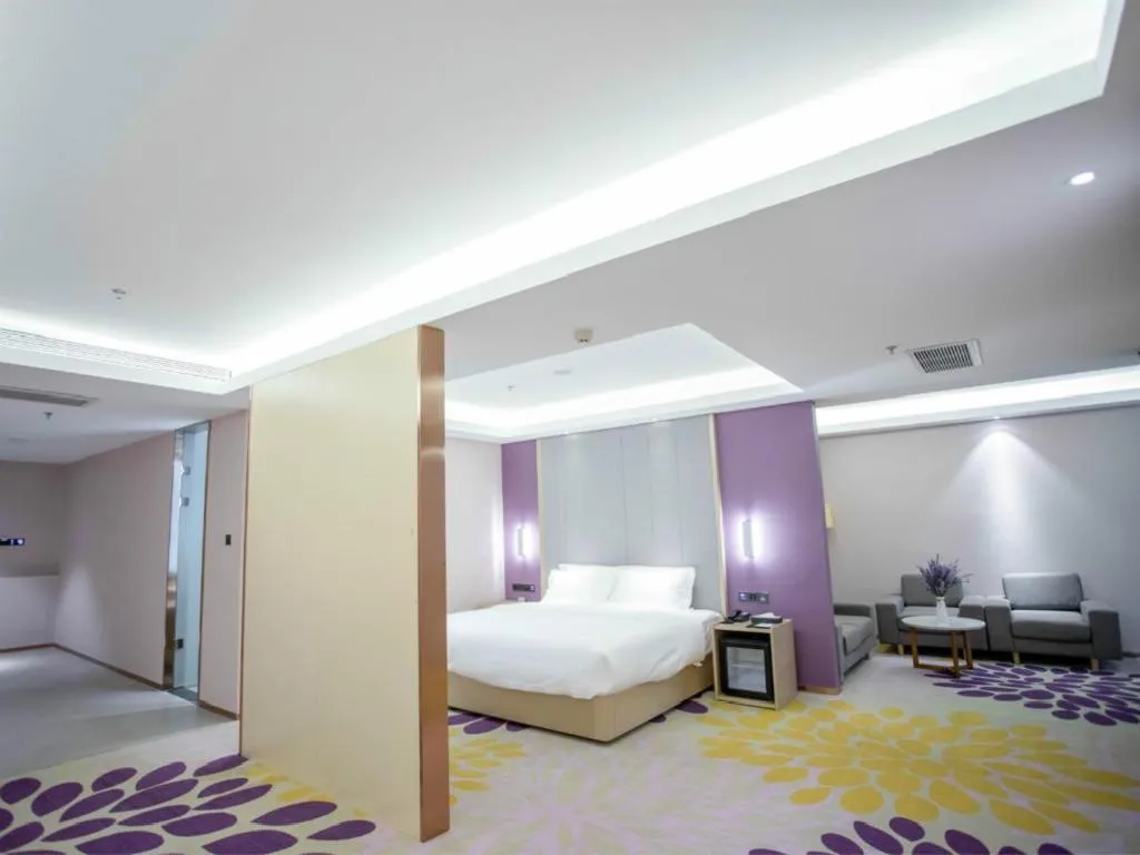 Bed in Lavande Hotel Jinzhou Jiefang Road Kaixuan Building