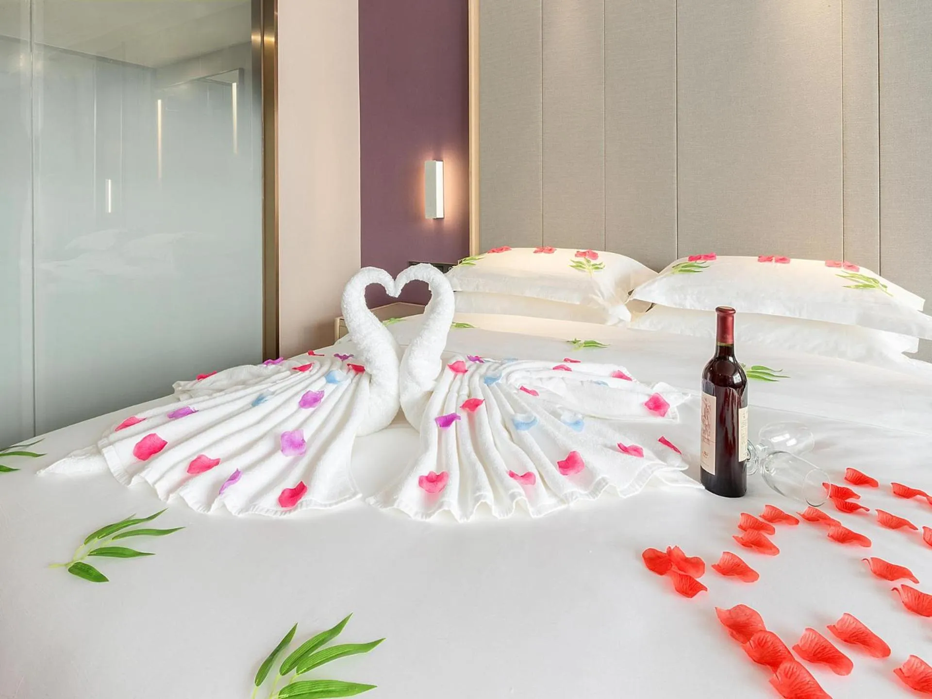 Bed in Lavande Hotel Changsha Xingsha Center