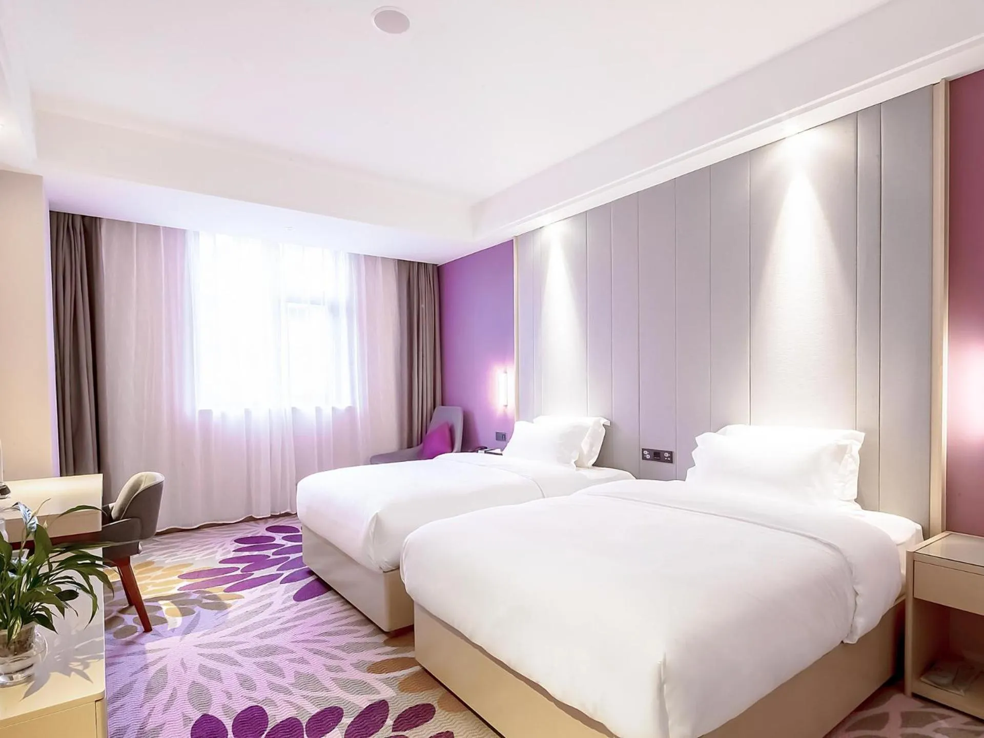 Bed in Lavande Hotel Changsha Xingsha Center