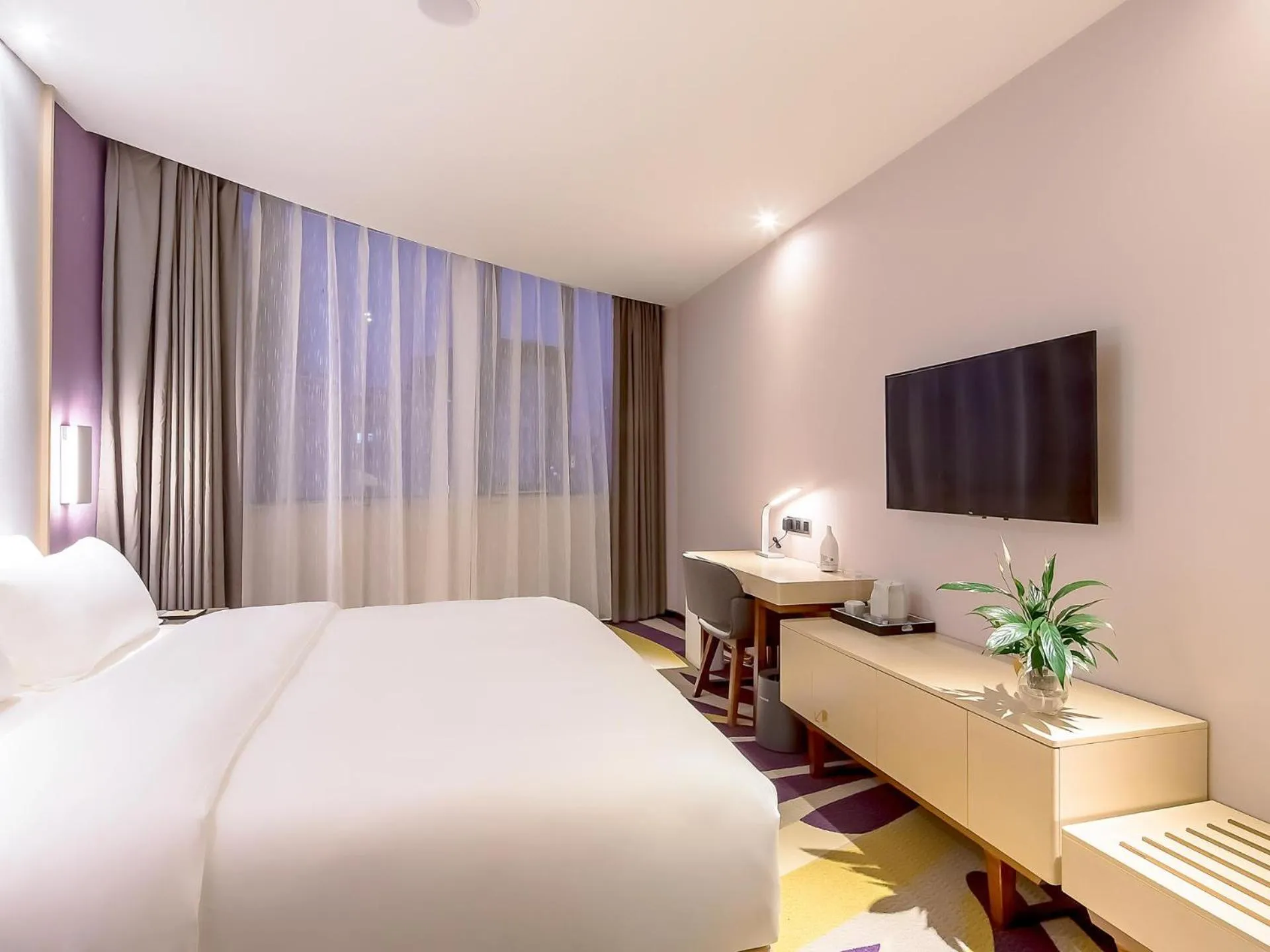 Bed in Lavande Hotel Changsha Xingsha Center