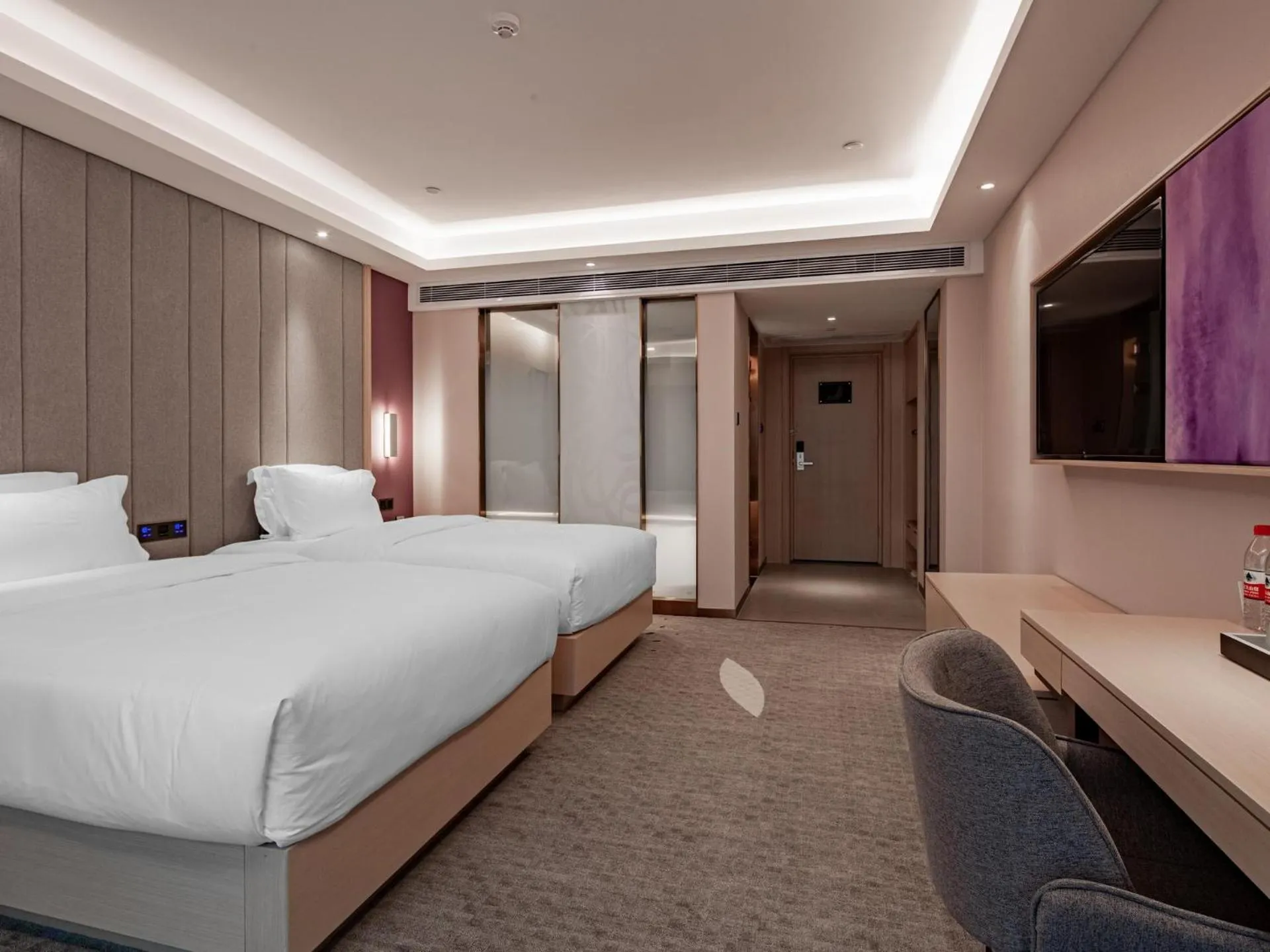 Bed in Lavande Hotel Changsha Avenue Metro Station