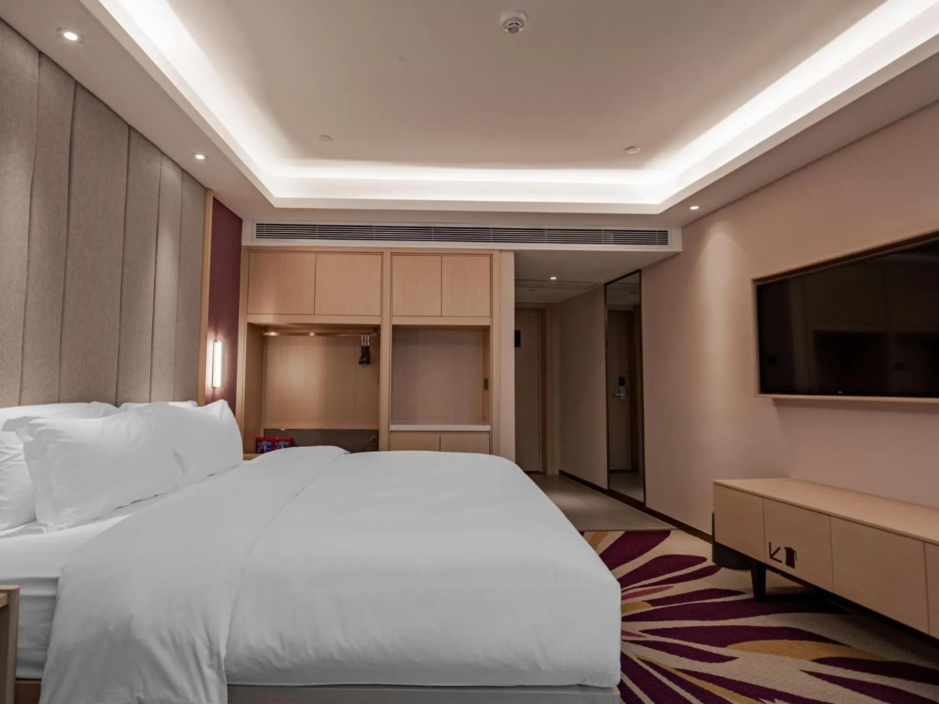 Bed in Lavande Hotel Changsha Avenue Metro Station