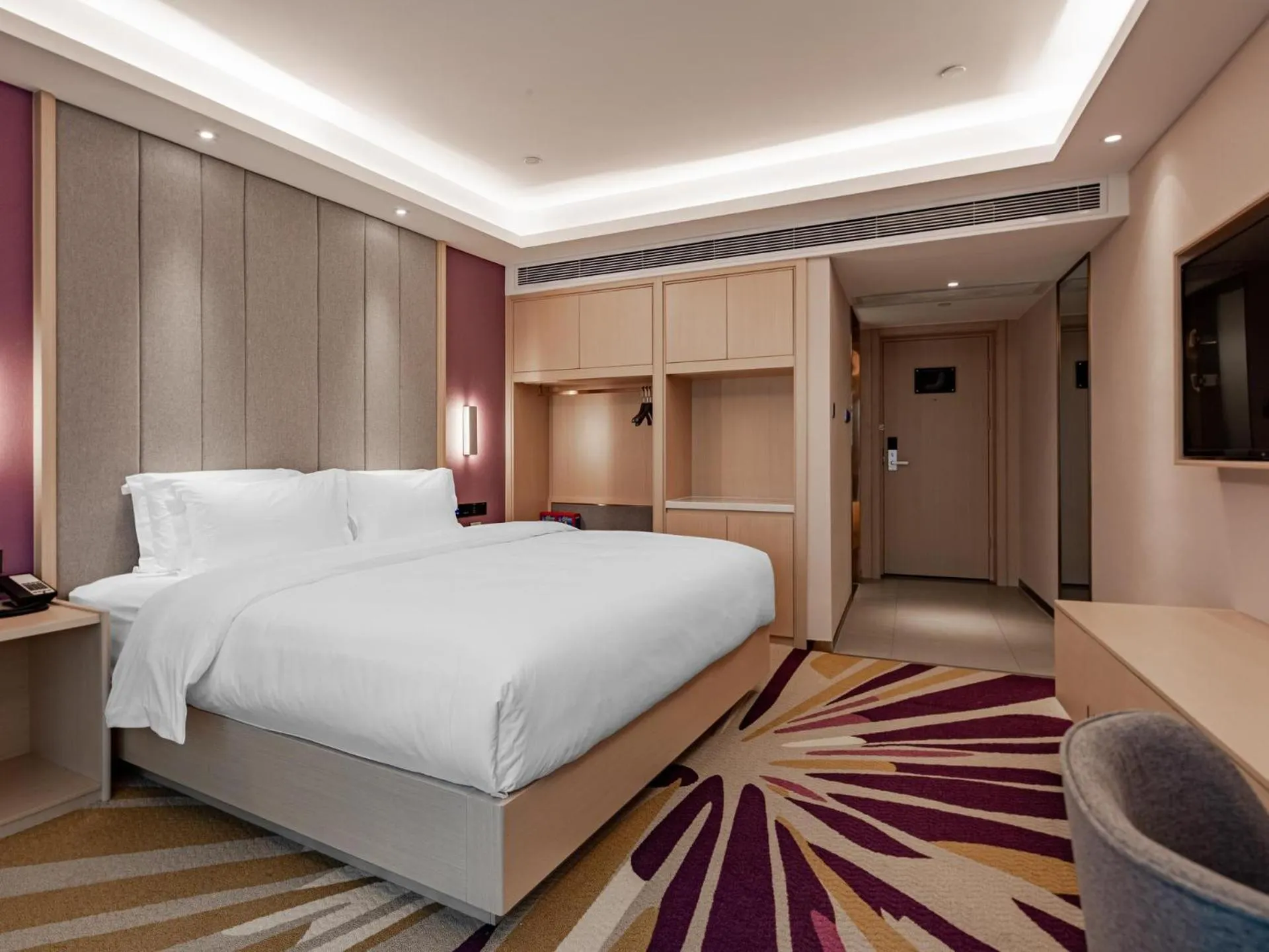 Bed in Lavande Hotel Changsha Avenue Metro Station