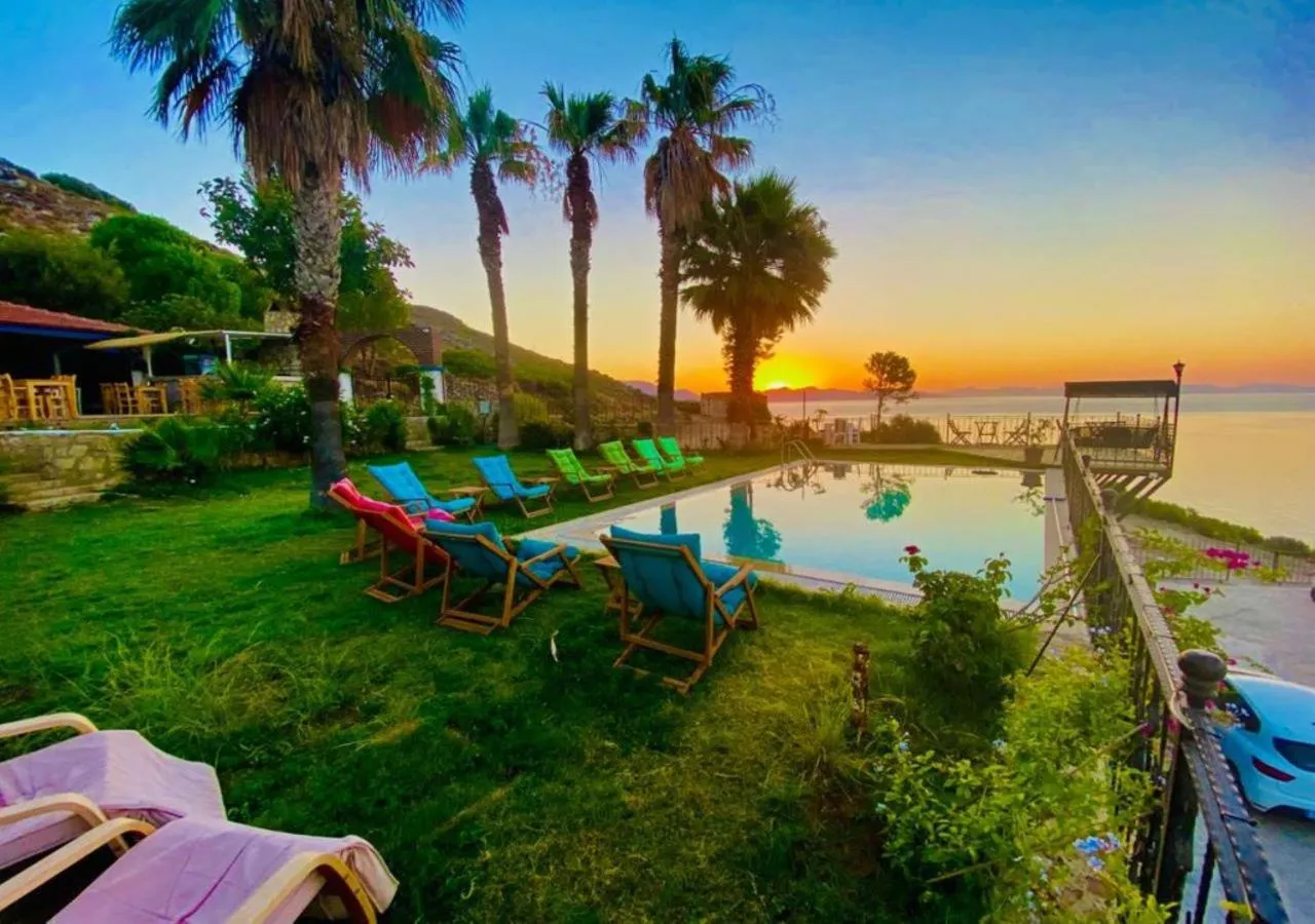 Garden in Datca Villa Carla Hotel