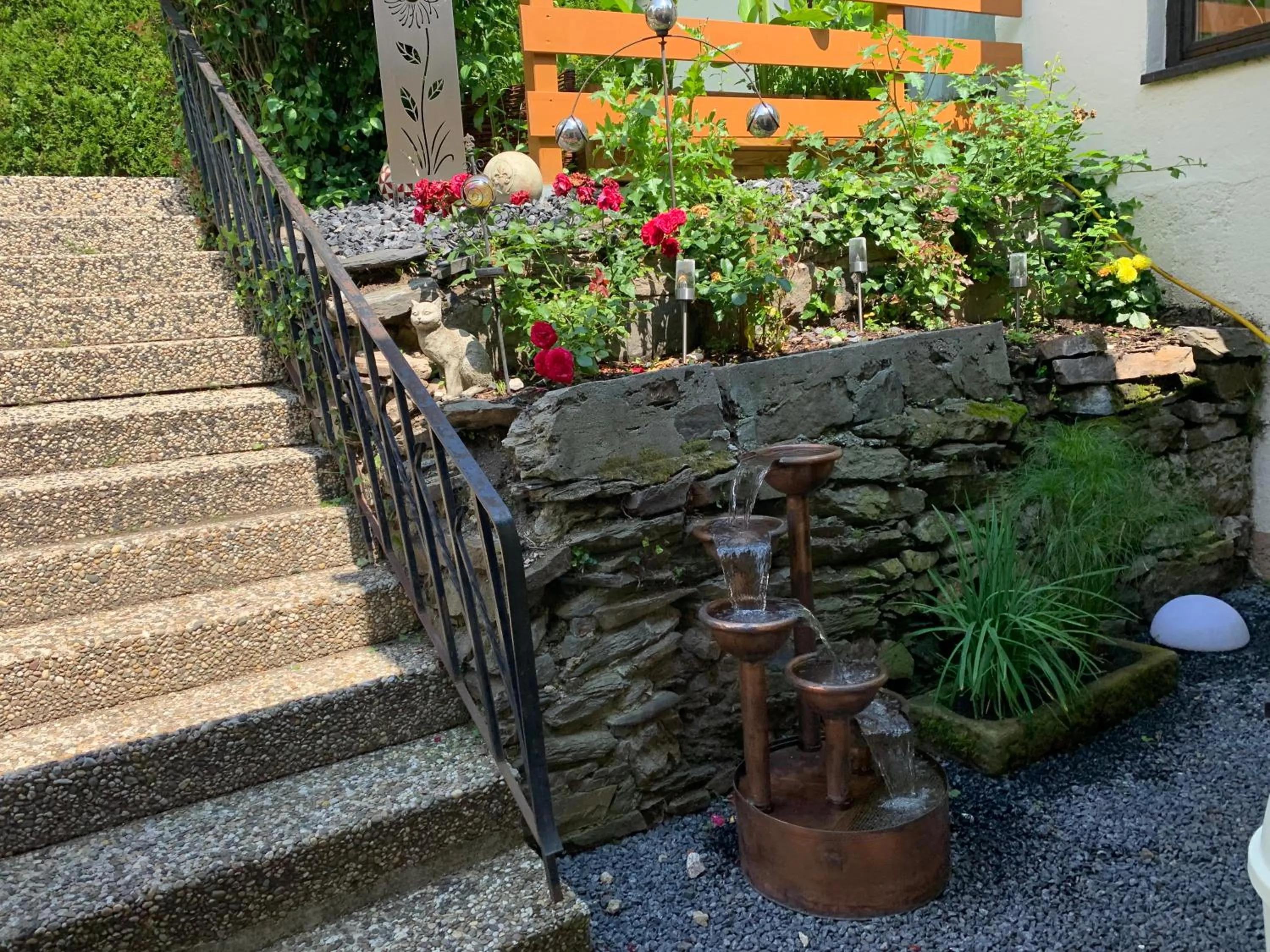 Garden in Hotel Garni Maaß