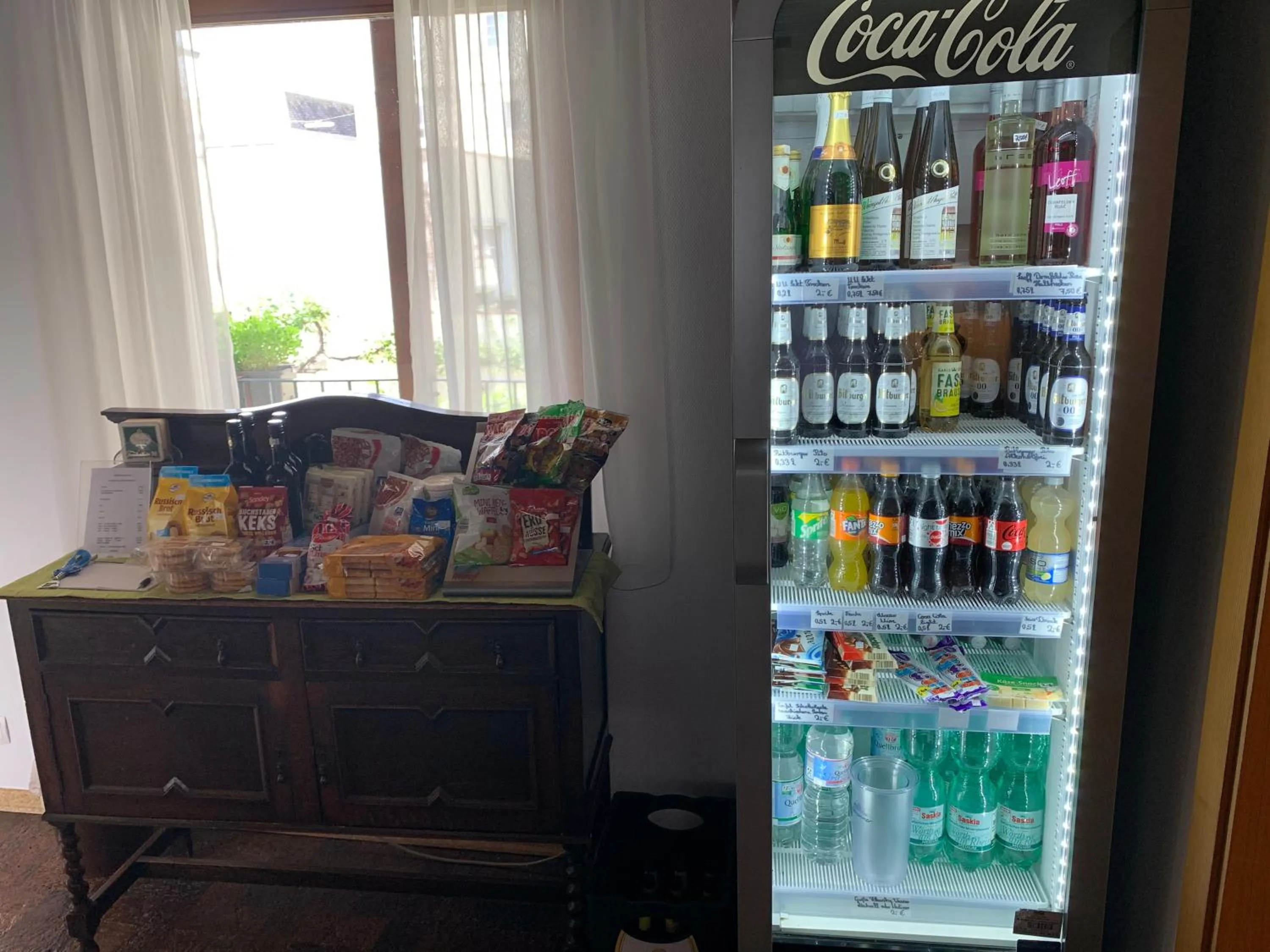 Drinks in Hotel Garni Maaß