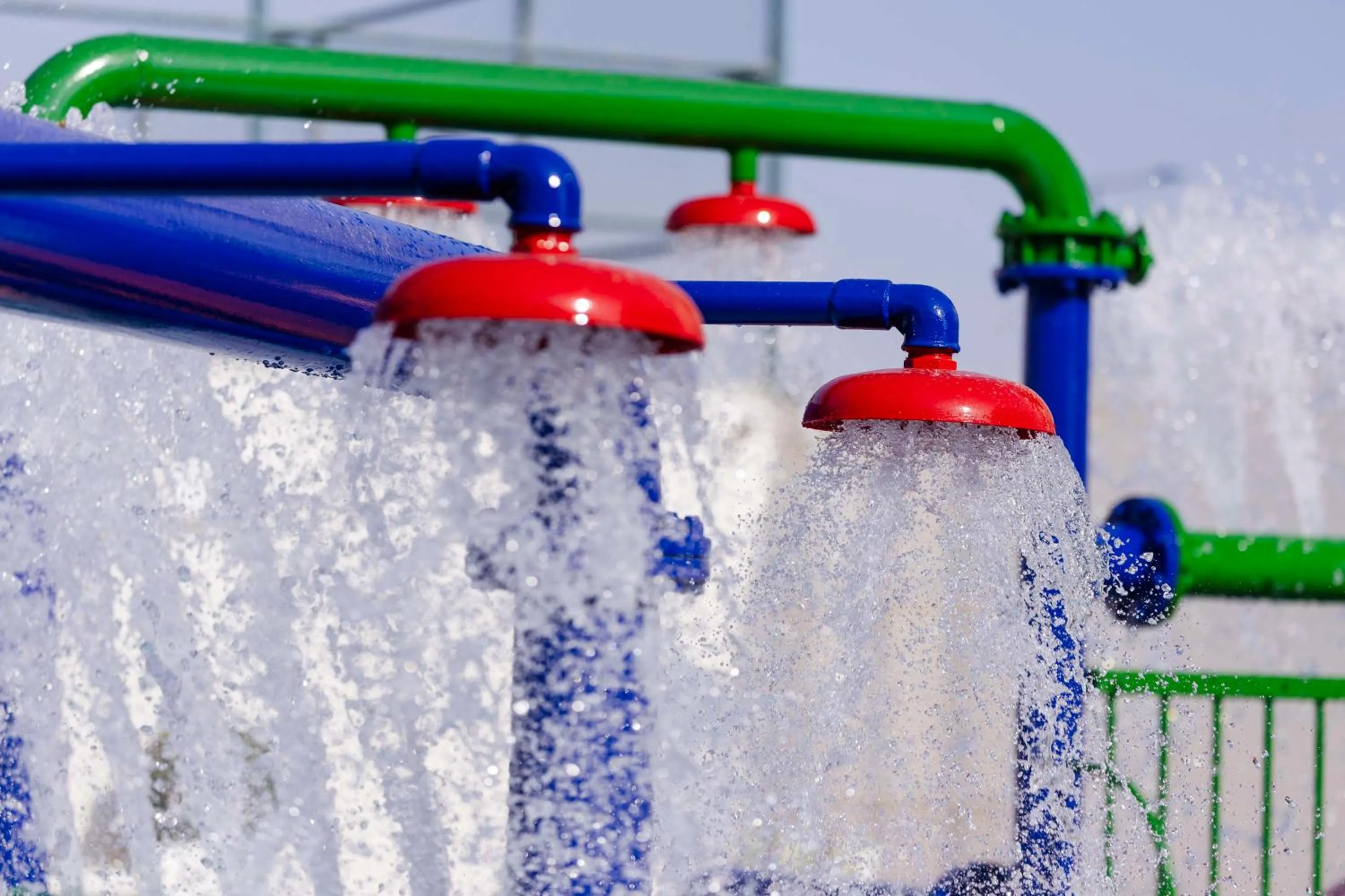 Pool view in Radisson Blu Hotel, Doha